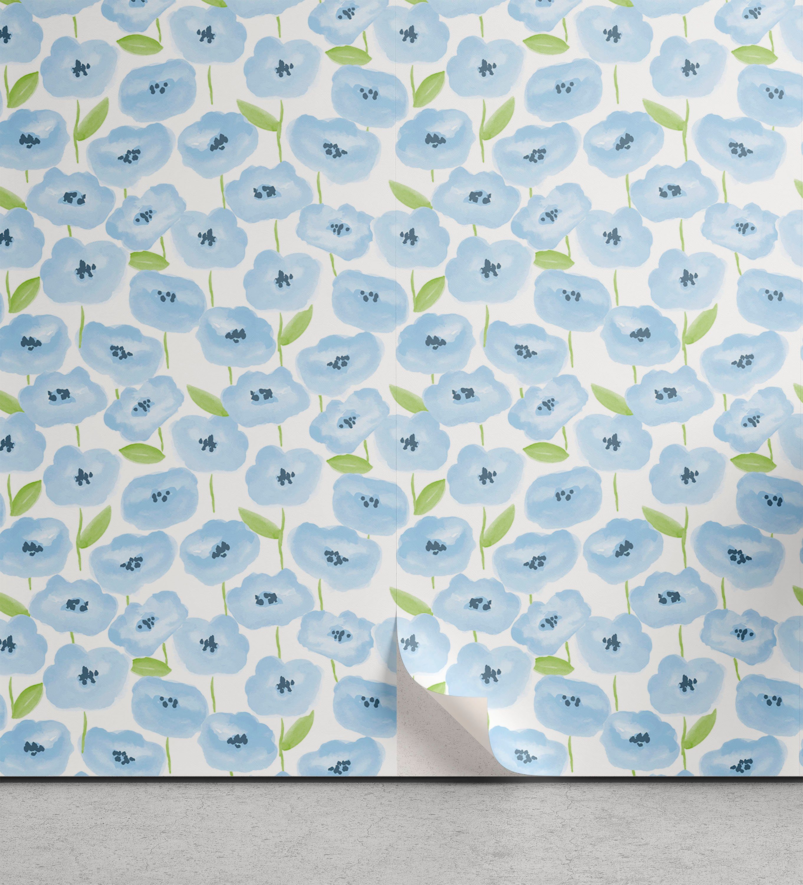 Abakuhaus Vinyltapete selbstklebendes Wohnzimmer Küchenakzent, Blume günstig online kaufen