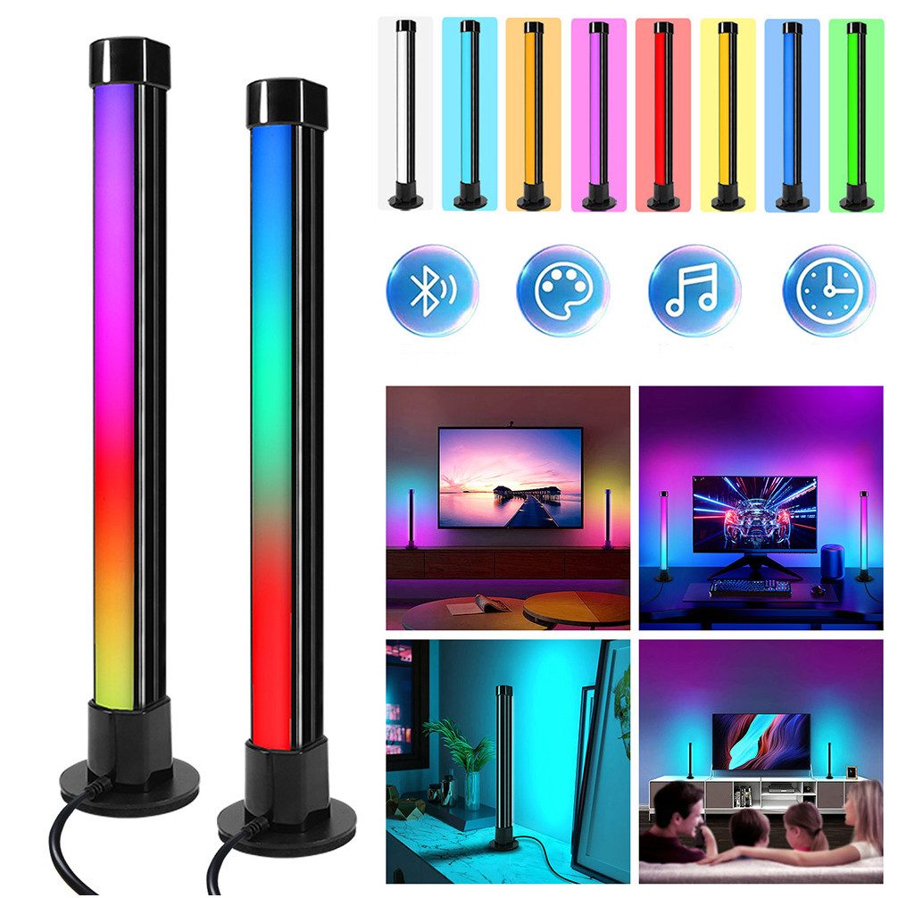 LED Stripe Smart LED Lightbar, RGB Ambient Lampe mit Musik Sync und APP Control