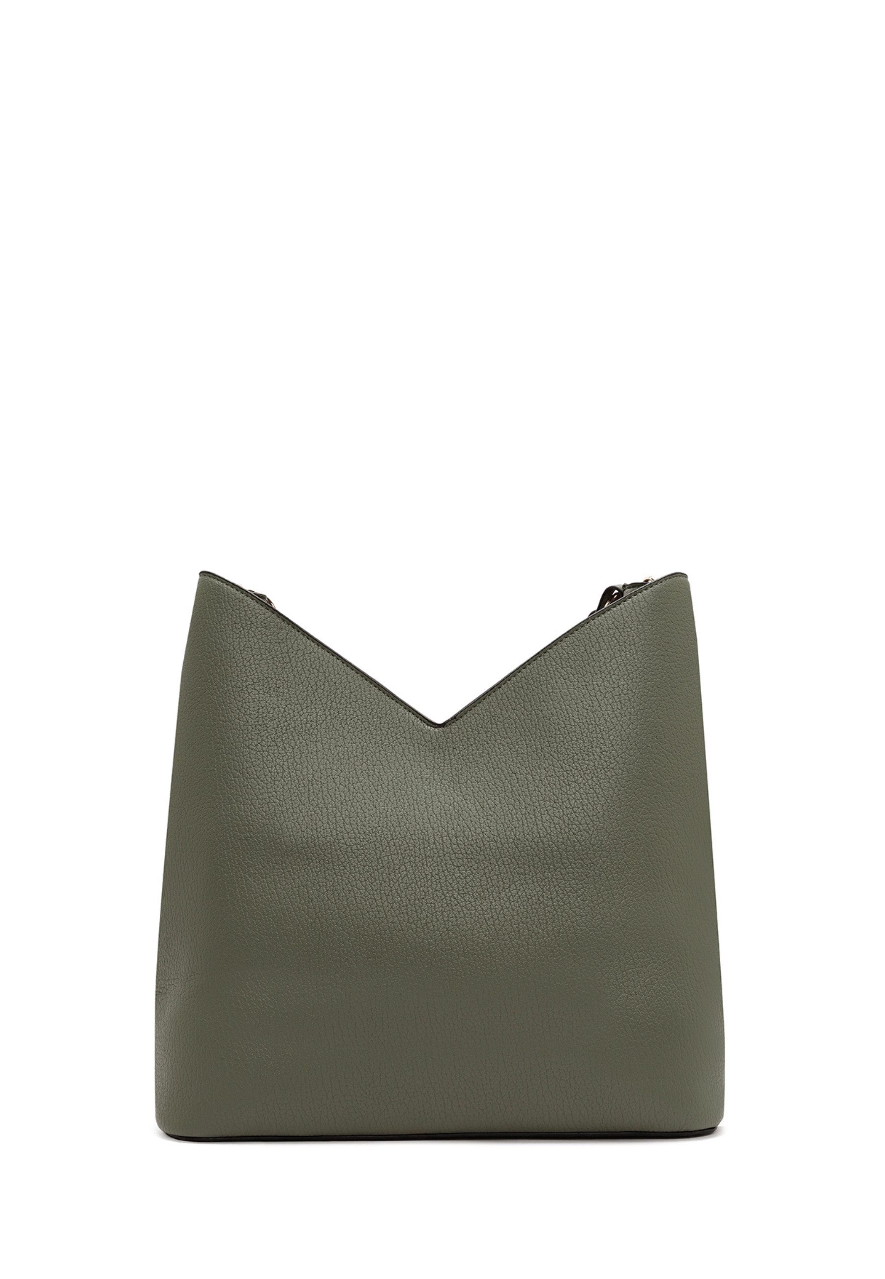 Derimod Umhängetasche Schultertasche aus Kunstleder, Kunstleder, Schulterriemen, Groß