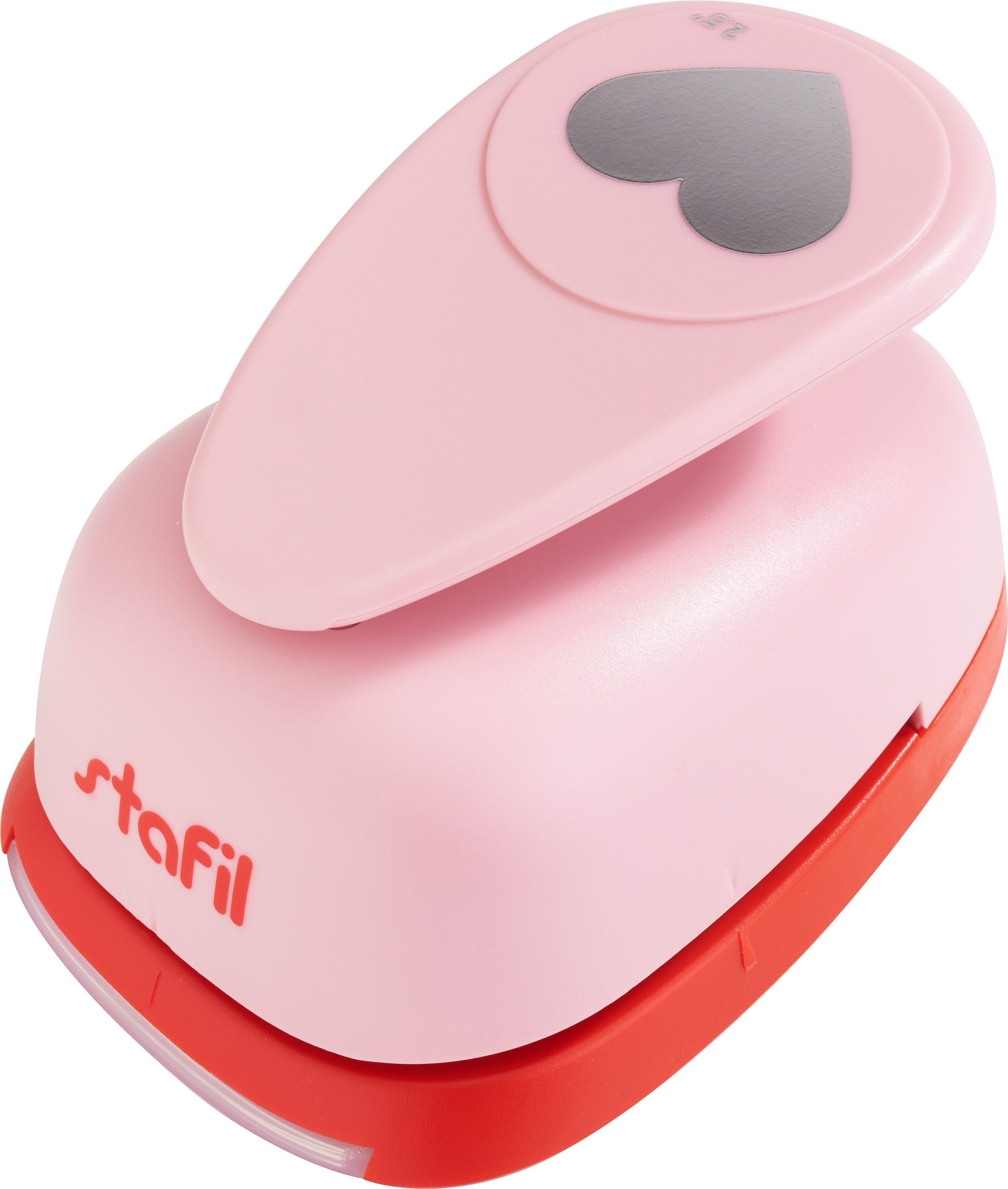 stafil Lochstanzer Motivlocher Herz, Pink