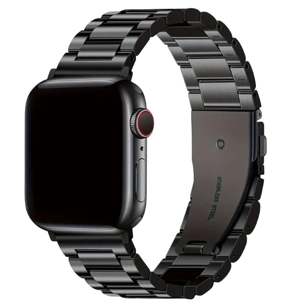 Lale Collection® Uhrenarmband Edelstahl-Smartwatch-Band Ersatz kompatibel Apple iWatch Series 1-9, Armband, IWatch, Apple, Kompatibel, Unisex