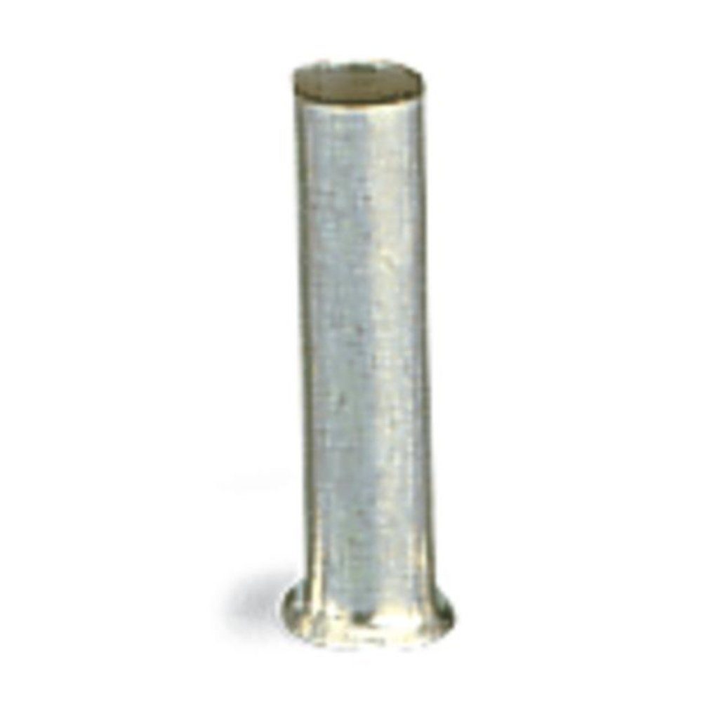 WAGO Aderendhülsen WAGO 216-104 Aderendhülse 1.50 mm² Unisoliert Metall 1000 St., 216-104