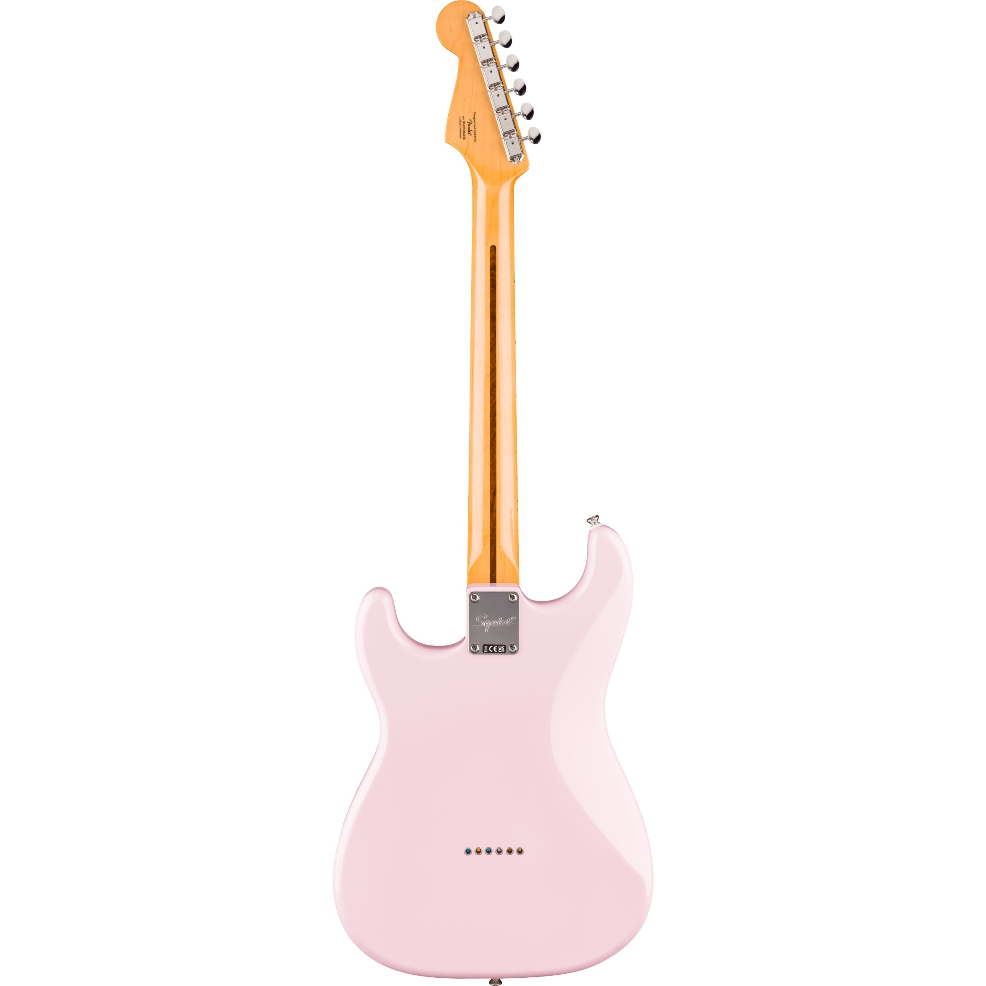 Squier E-Gitarre, E-Gitarren, ST-Modelle, Classic Vibe 50s Stratocaster HT MN Shell Pink - E-Gitarre