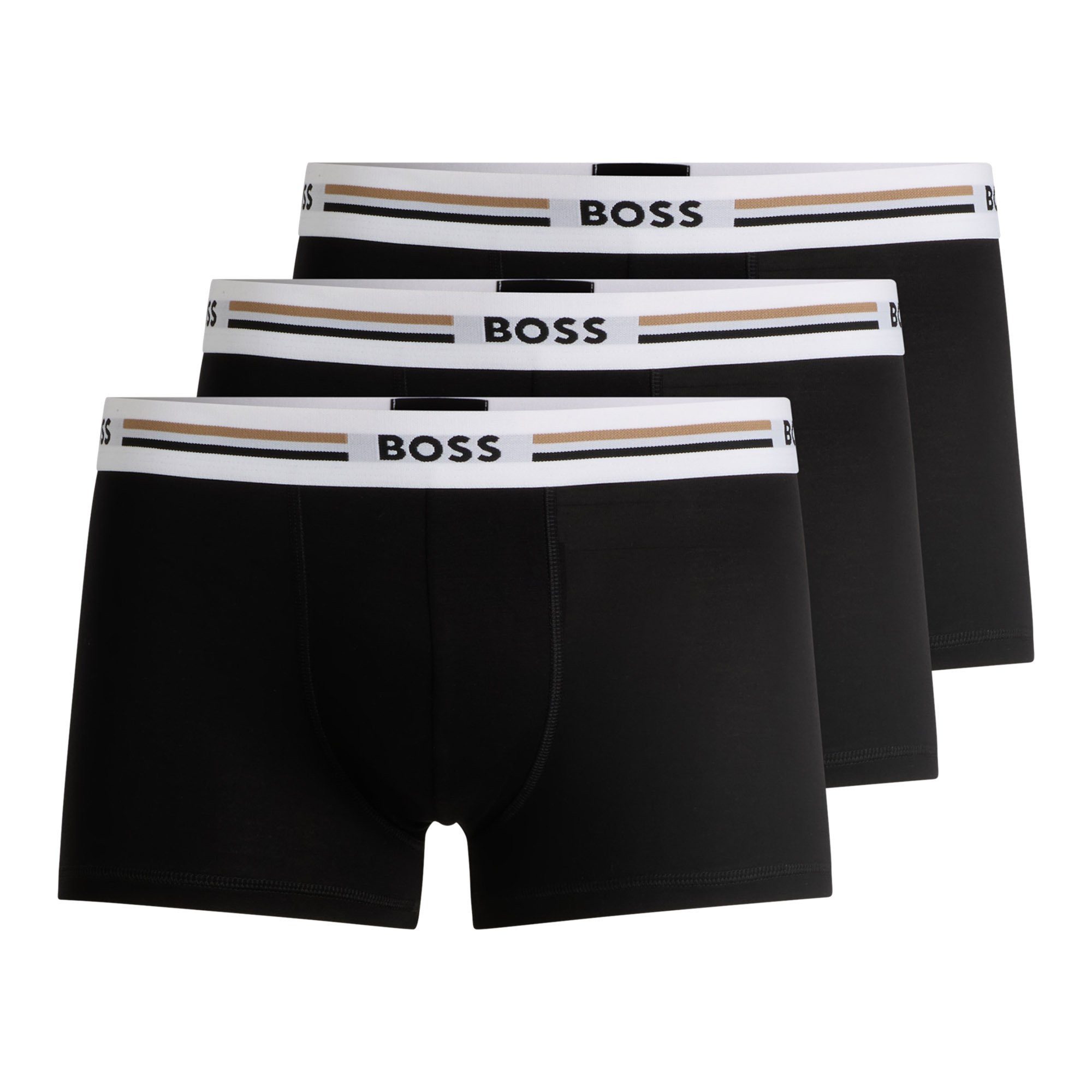 Boxer Herren Boxershort 3er Pack Viskose Trunk 3P Revive