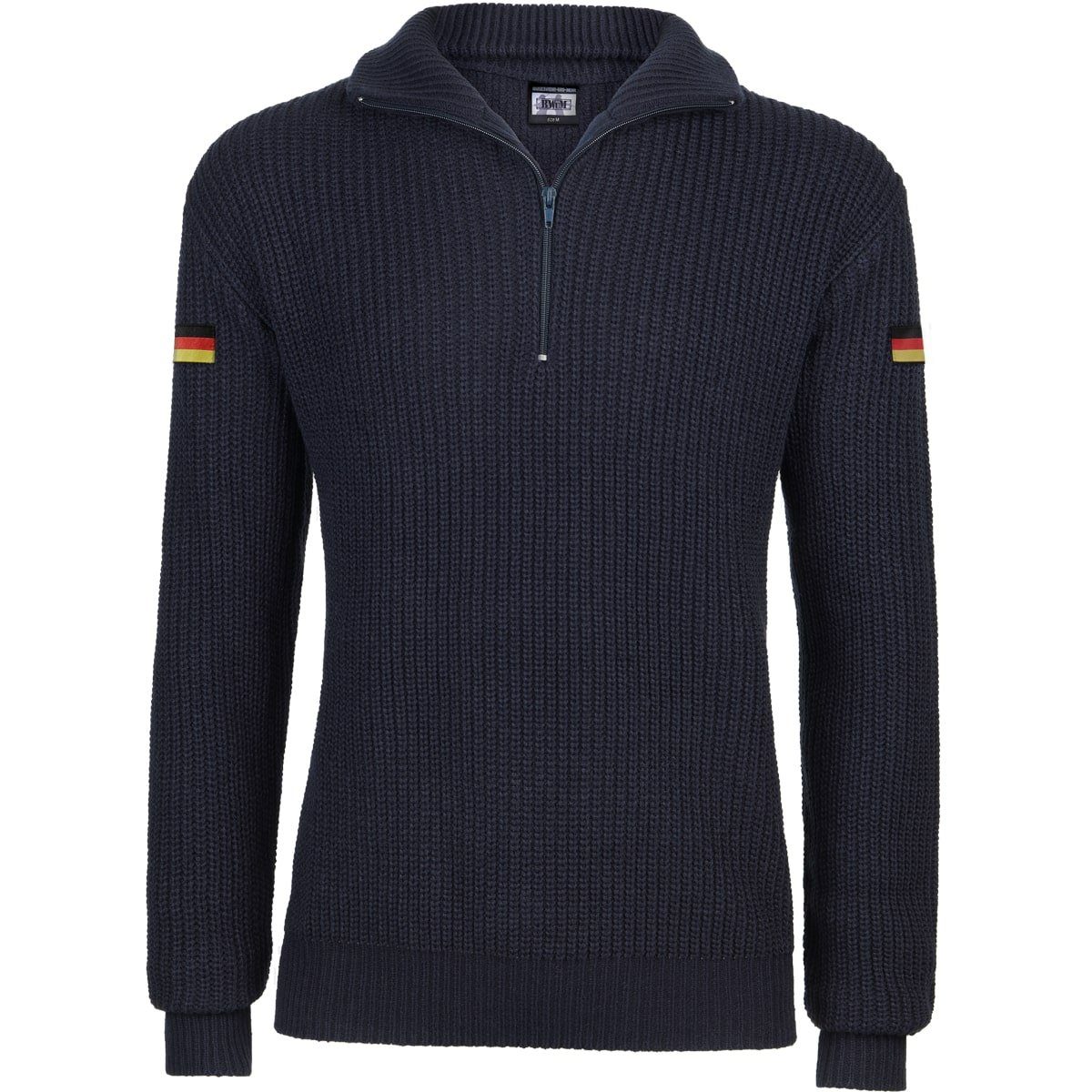 BWuM Strickpullover BWuM Bundeswehr Troyer mit Flaggen