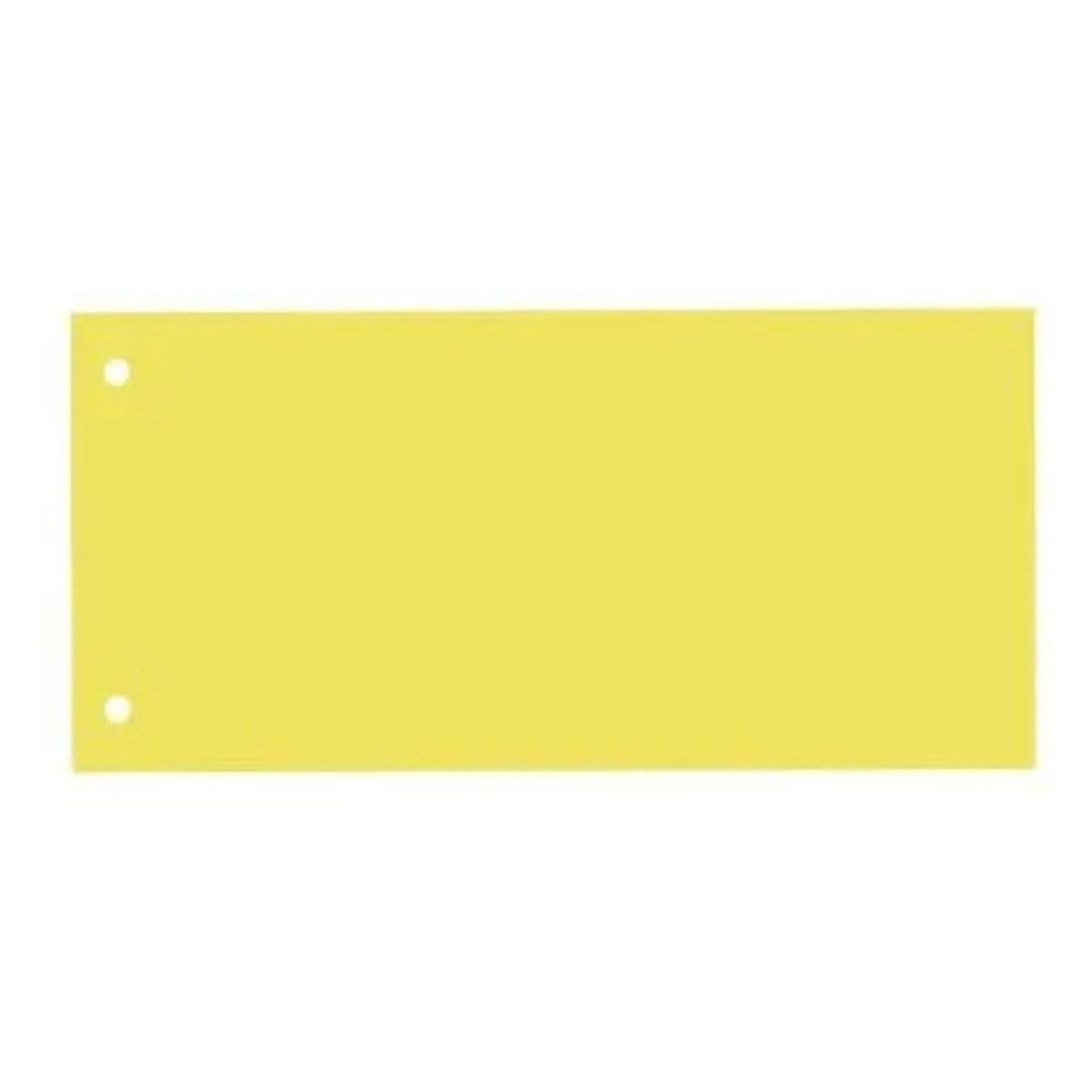 dots Разделительные полосы dots Разделительные полосы gelb, 100 St., Mit 2-fach-Lochung – passend für Папки с файлами