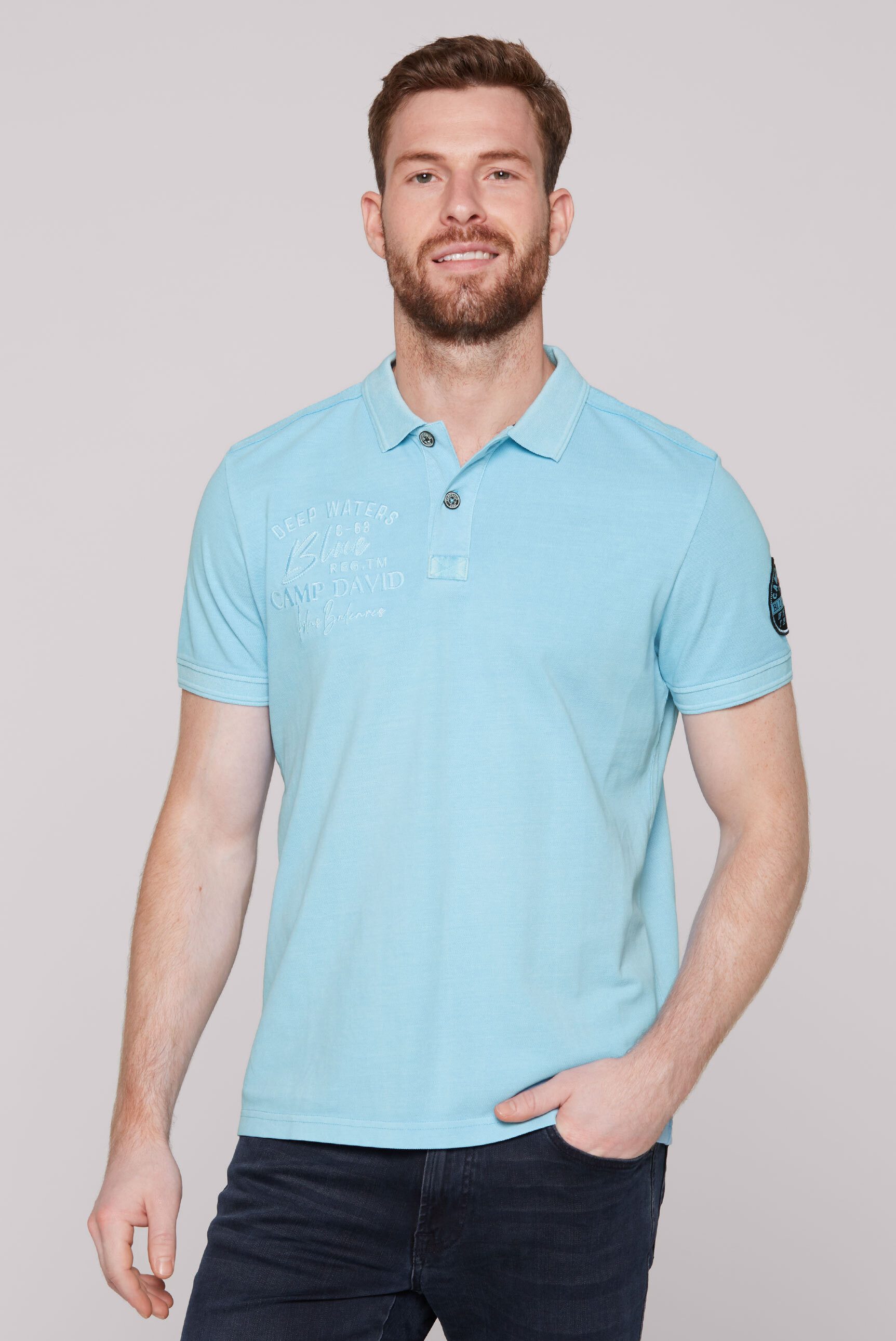 CAMP DAVID Poloshirt, aus Baumwolle günstig online kaufen