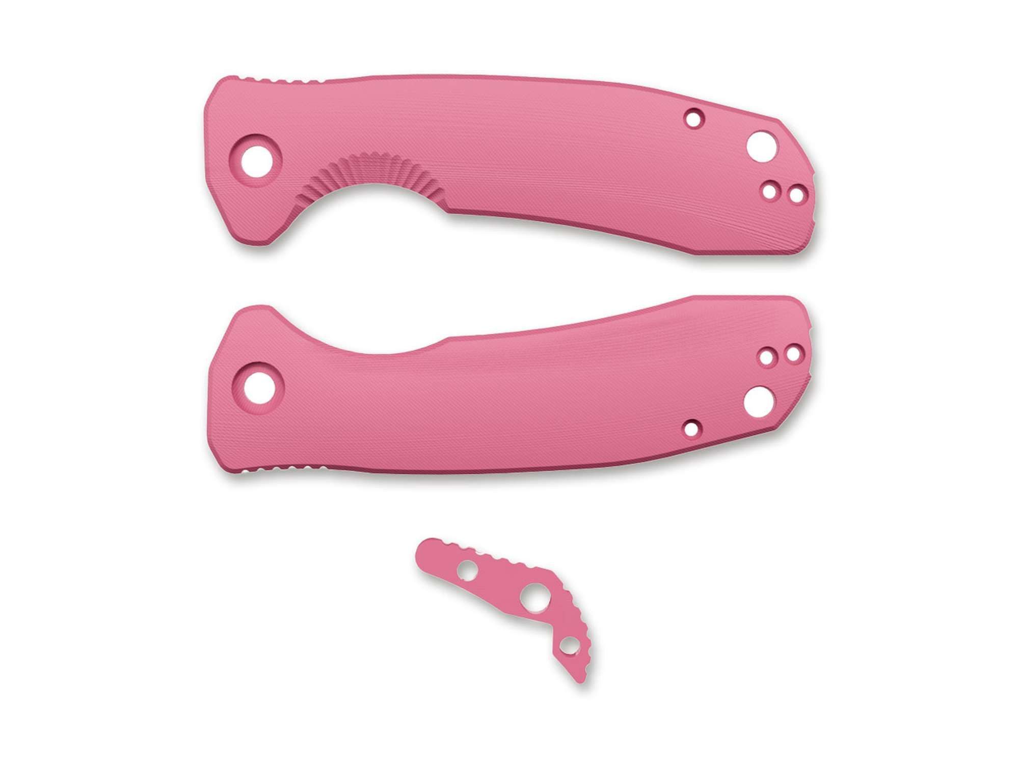 Honey Badger Taschenmesser Honey Badger G10 Handle Set Small Pink