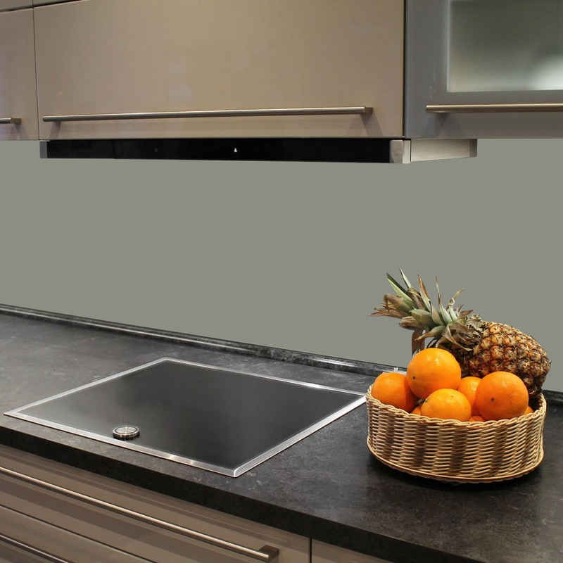 AYLO Küchenrückwand, (inklusive Montagekleber), Einfache Bearbeitung und schnelle Montage vor Ort, Bohren, Sägen und Schneiden