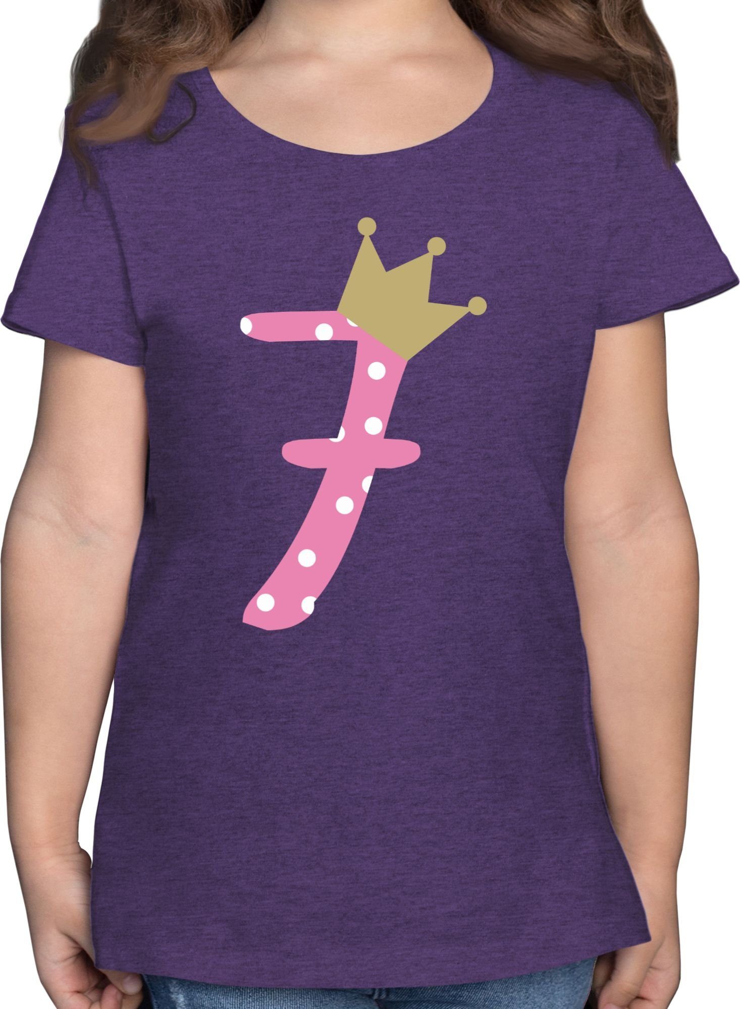 T-Shirt Sieben Krone Mädchen Siebter