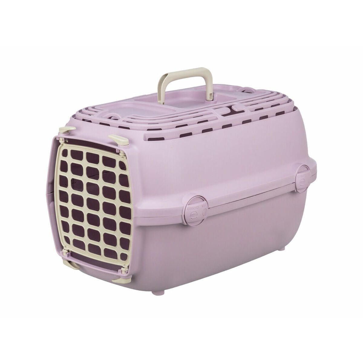 TRIXIE Hunde-Transportbox Transportbehälter Trixie Relax Rosa Kunststoff 32 X 30 X 48 cm