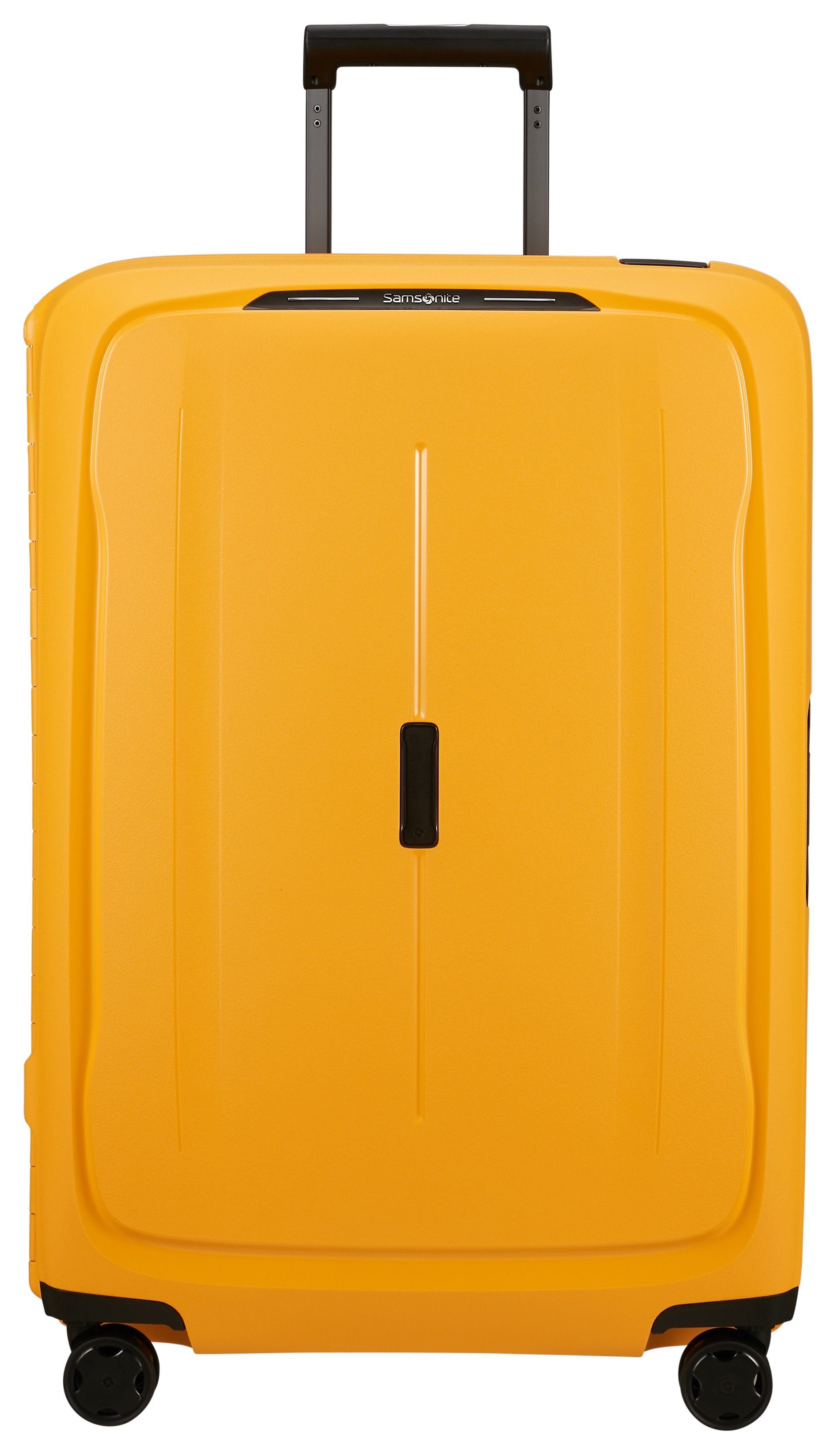 radiant 75, 4 Samsonite Koffer yellow ESSENS Rollen