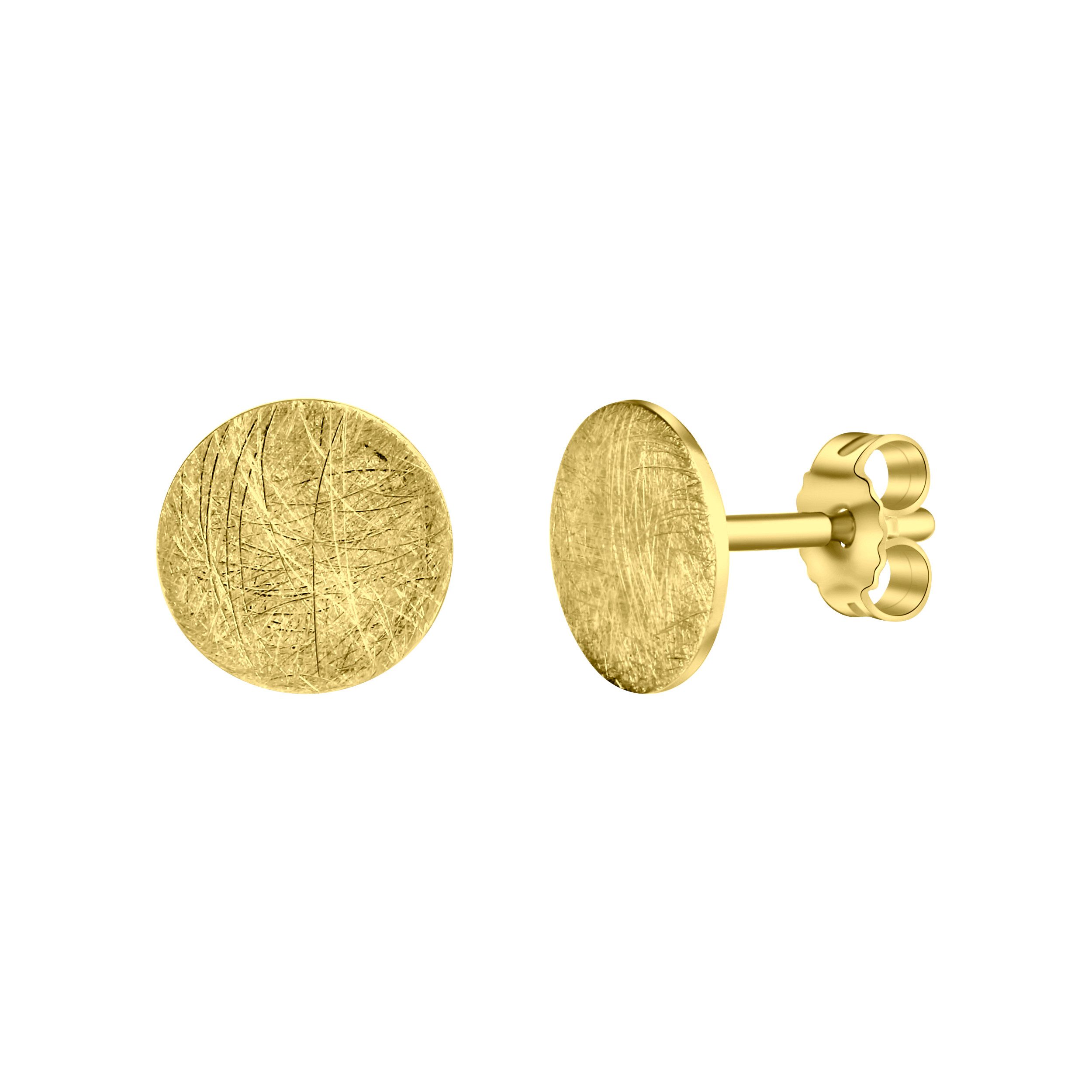 Vivance Paar Ohrstecker 925-Sterling Silber vergoldet günstig online kaufen