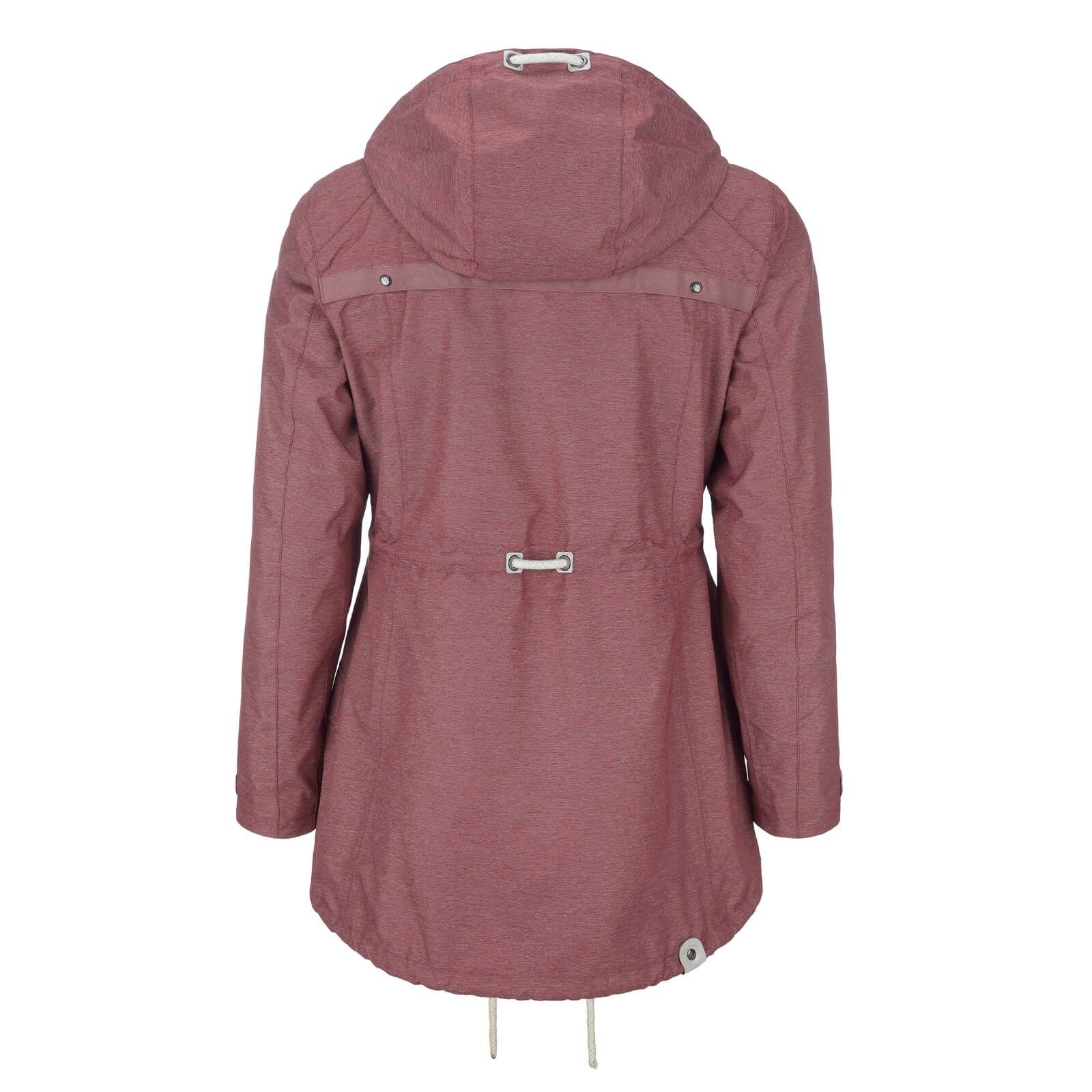 Dry Fashion Funktionsmantel Bansin Damen Regen-Mantel Bansin - Funktionsjacke Regenjacke wasserdicht