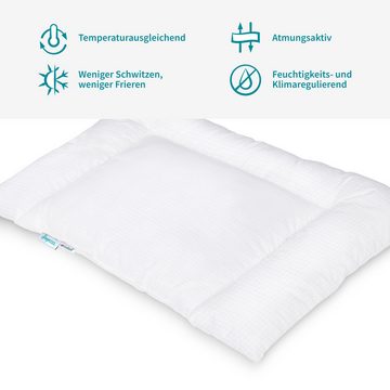 Schlafkissen Cool.KIDS Kissen 40x60cm, temperaturregulierend, für Kinder/Erwachsene, SleepCOOL, Füllung: 100% PES Hohlfaser