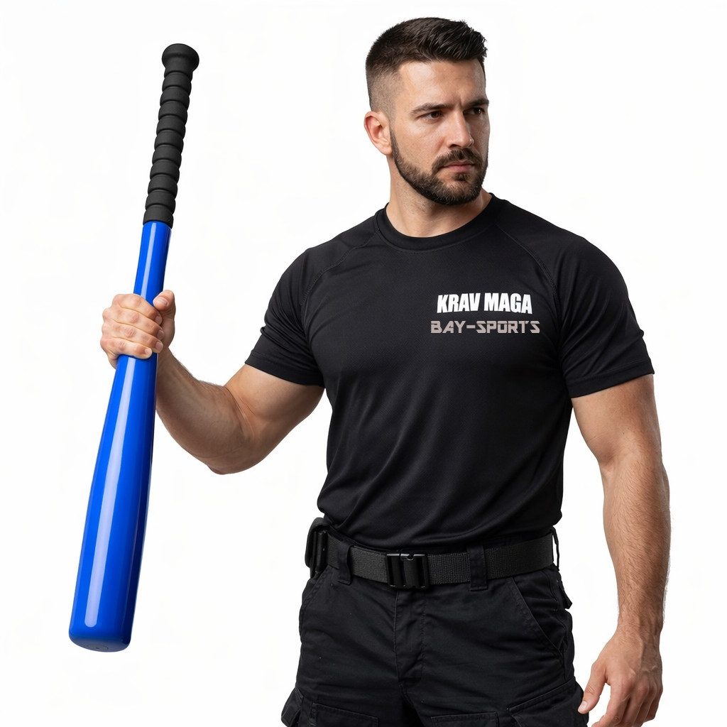BAY-Sports Baseballschläger Soft Schaumstoff für Krav Maga Selbstverteidigung Kampfsport SV 69 cm, Schaumstoff, 69 ", 69 cm - 325 g - Sparring und Selbstverteidigungstraining