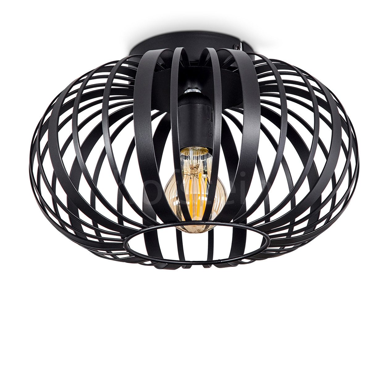 hofstein Deckenleuchte »Aidone« runde Deckenlampe aus günstig online kaufen