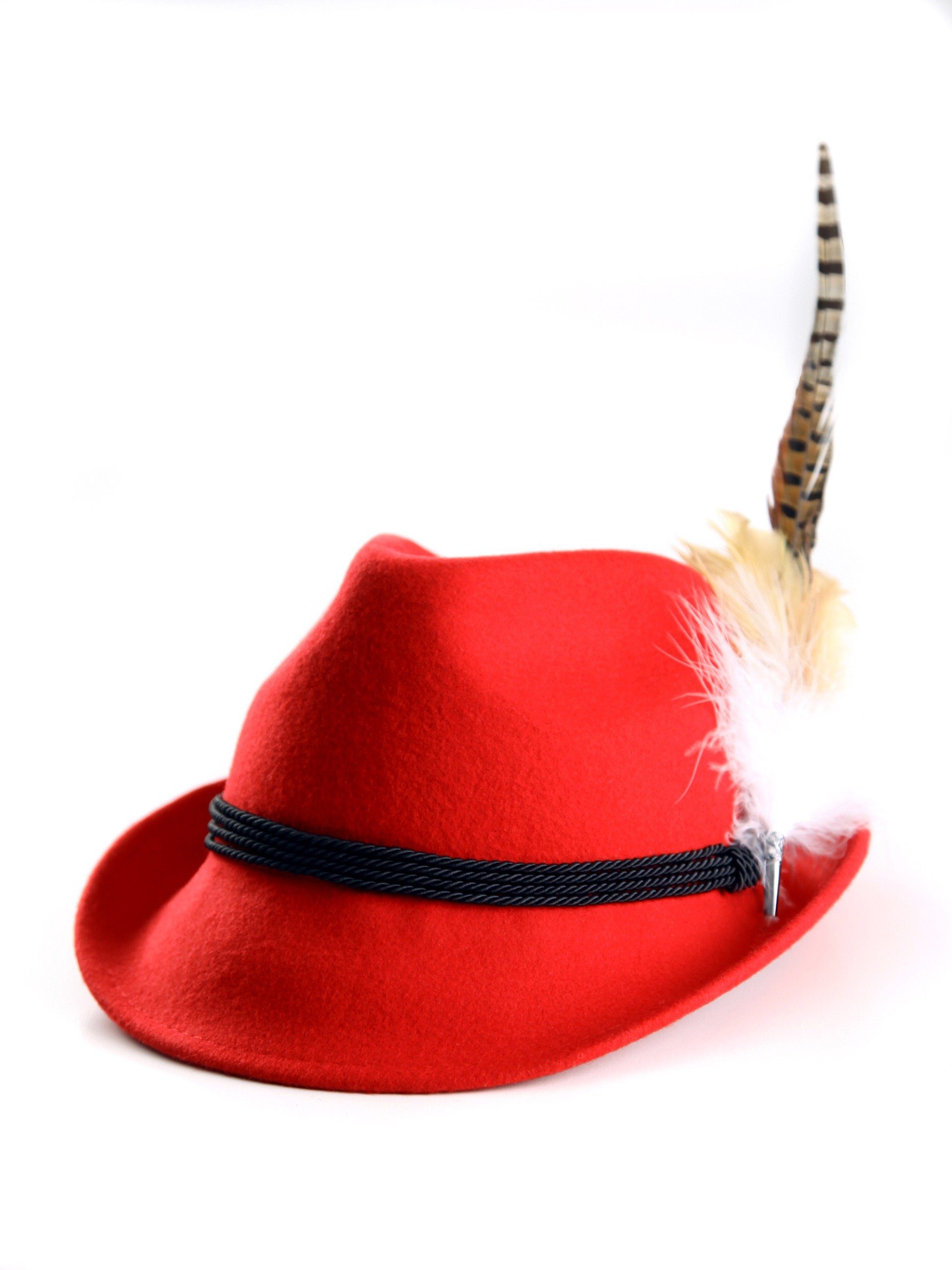 Almbock Trachtenhut Damenhut H8-013 (1-St) rot günstig online kaufen