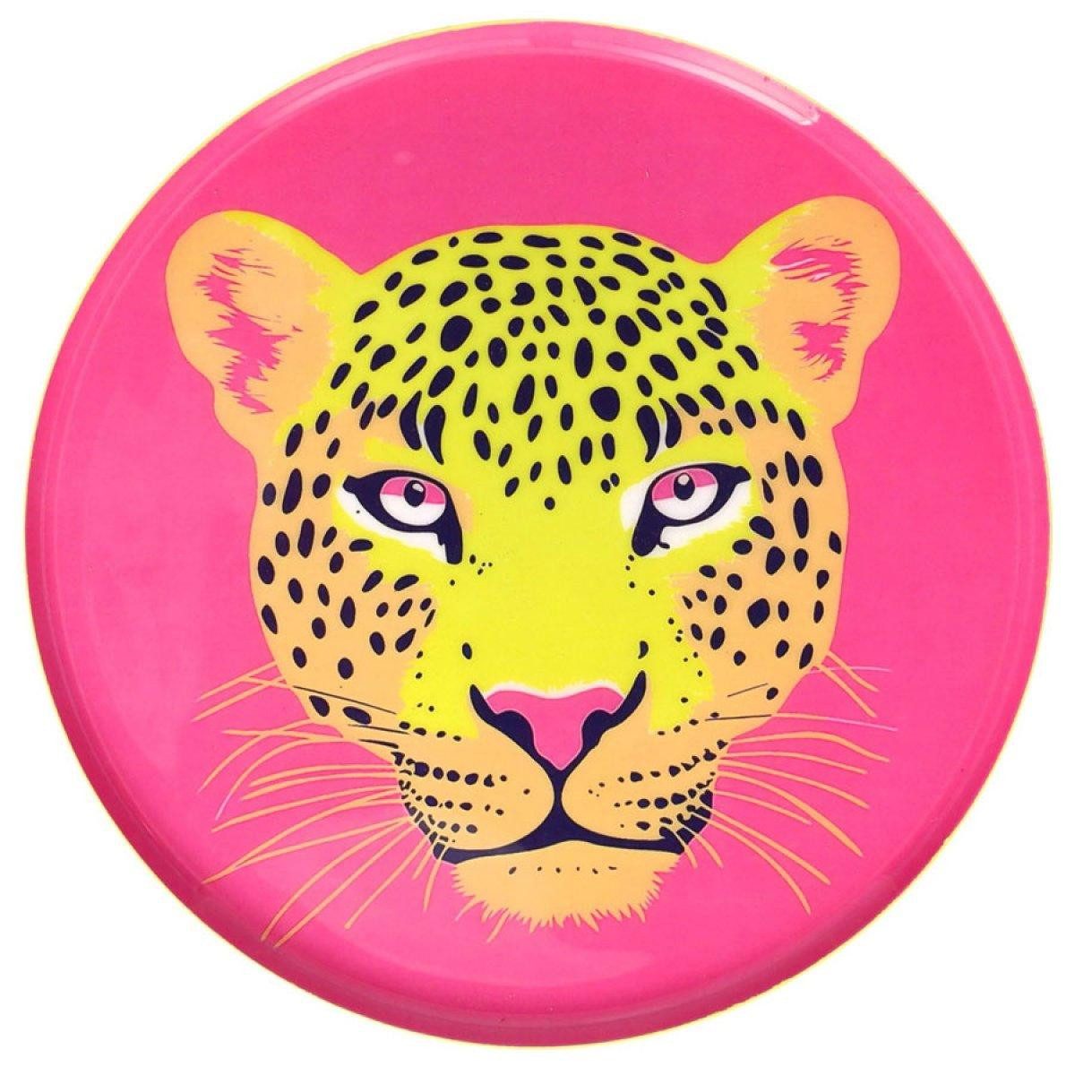 Giftcompany Tablett Dekotablett Love Trays Leopard Rosa (23cm)