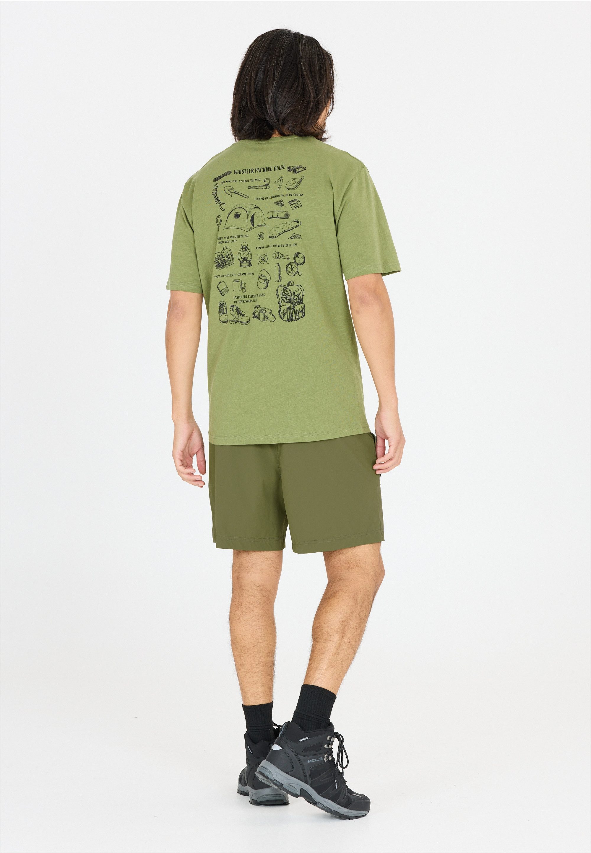 WHISTLER Shorts Trek aus atmungsaktivem Material