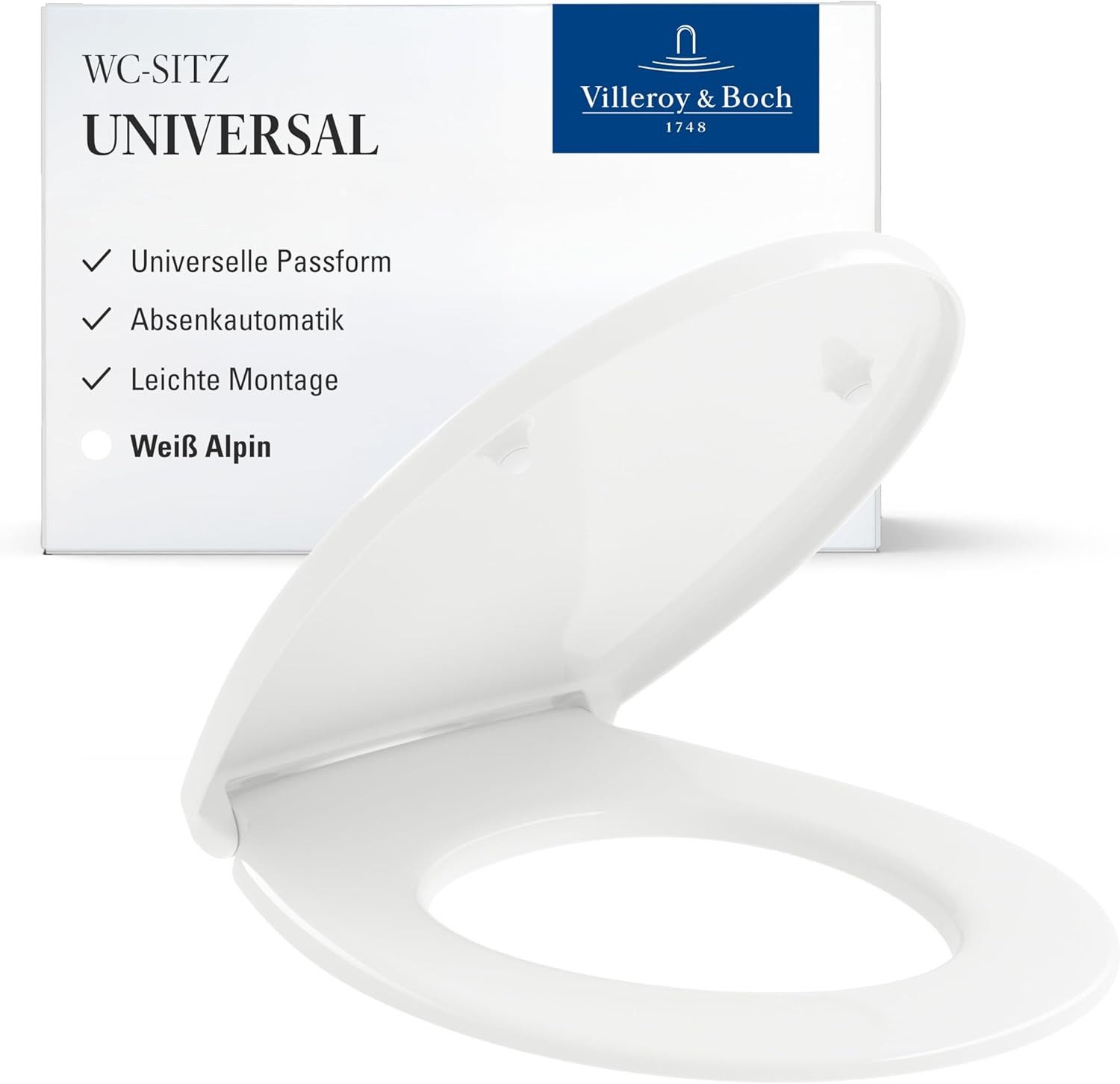 Villeroy & Boch WC-Sitz Universal WC-Sitz, günstig online kaufen