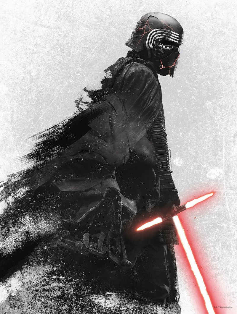 Komar Poster »Star Wars EP9 Kylo Vader Shadow«, Star Wars