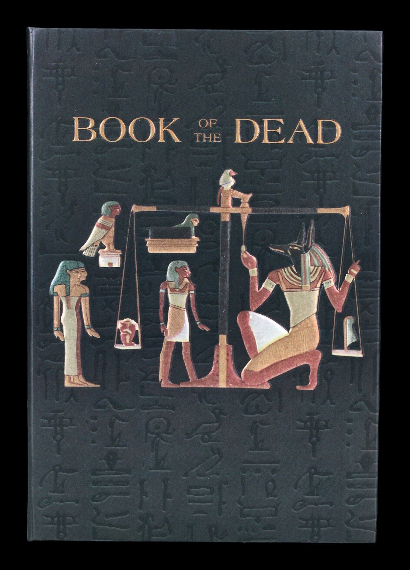 Figuren Shop GmbH Notizbuch Notizbuch Ägypten - Book of the Dead - Tagebuch Buch Mythologie Deko