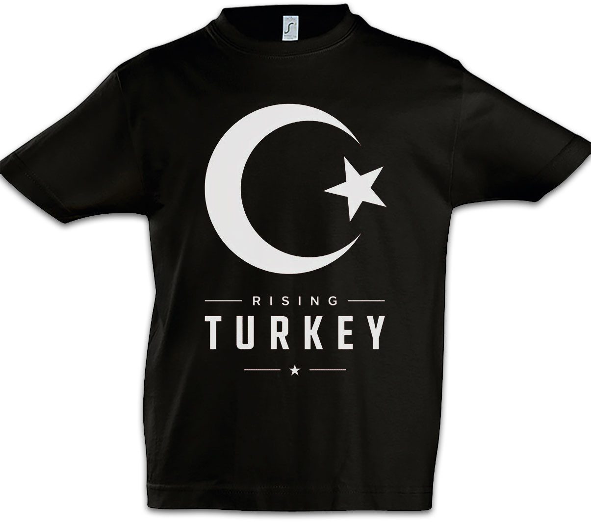 Print-Shirt Team Turkey 2 Kinder T-Shirt Türkei Istanbul Fußball WM Soccer
