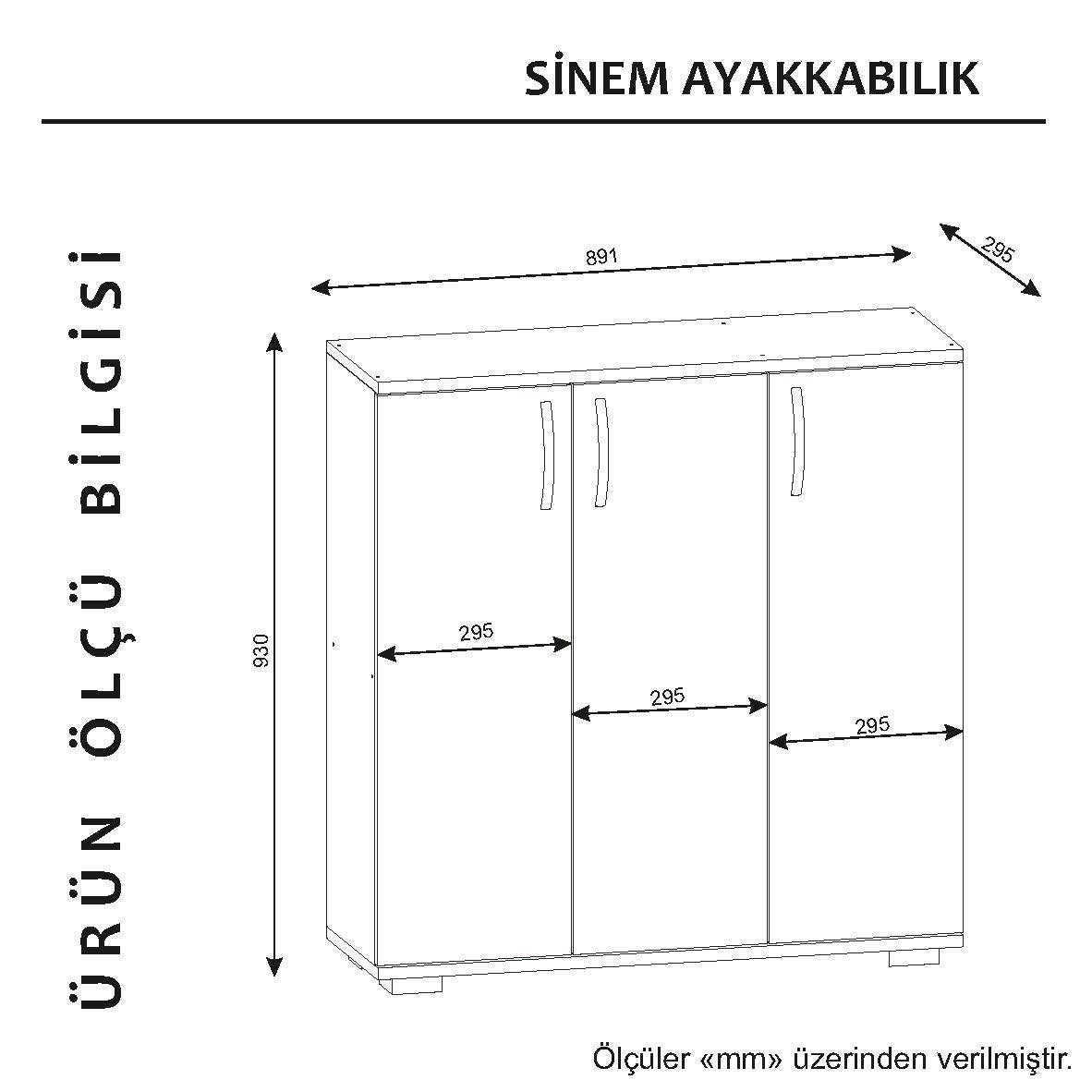 Decor DCD3907-Schuhschrank Skye Schuhschrank