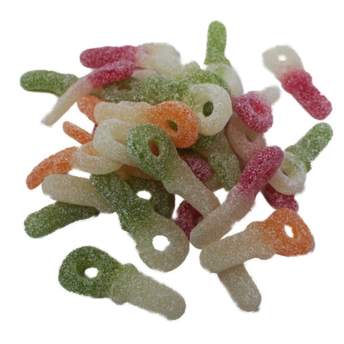 Frisia Süßigkeit, Frisia Fruchtgummi Tropical sauer gezuckerte Tongen vegan 3000g