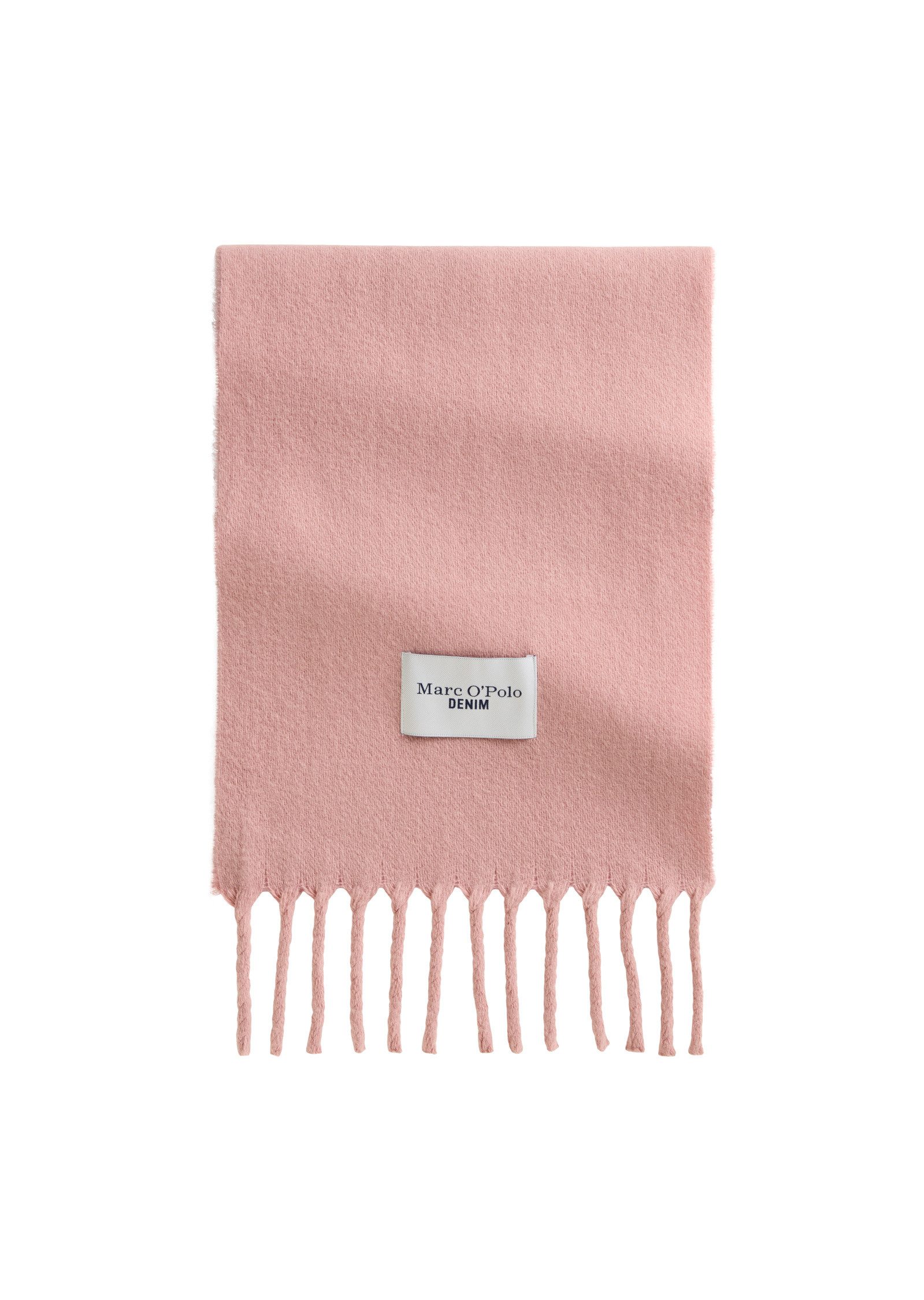 Marc O'Polo DENIM Wollschal mit langen Fransen günstig online kaufen