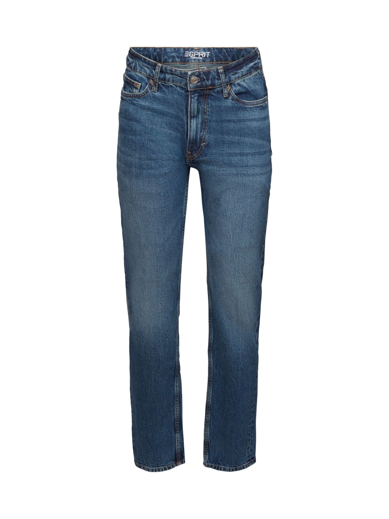 Esprit Regular-fit-Jeans Gerade Jeans mit mittelhohem Bund