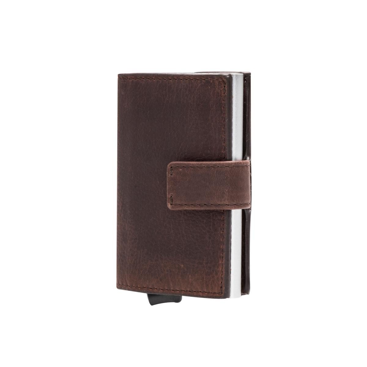 Strellson Geldbörse Camden C-Three e-Cage sv8f Herren Geldbörsen/Kartenetui Leder Hochform (1 Stück, 1-tlg., B/H/T)ca. 6,5/10/2 cm), RFID-Schutz