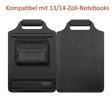 Tisoutec Laptoptasche Laptoptasche 13/16 Zoll für MacBook,Surface Hülle