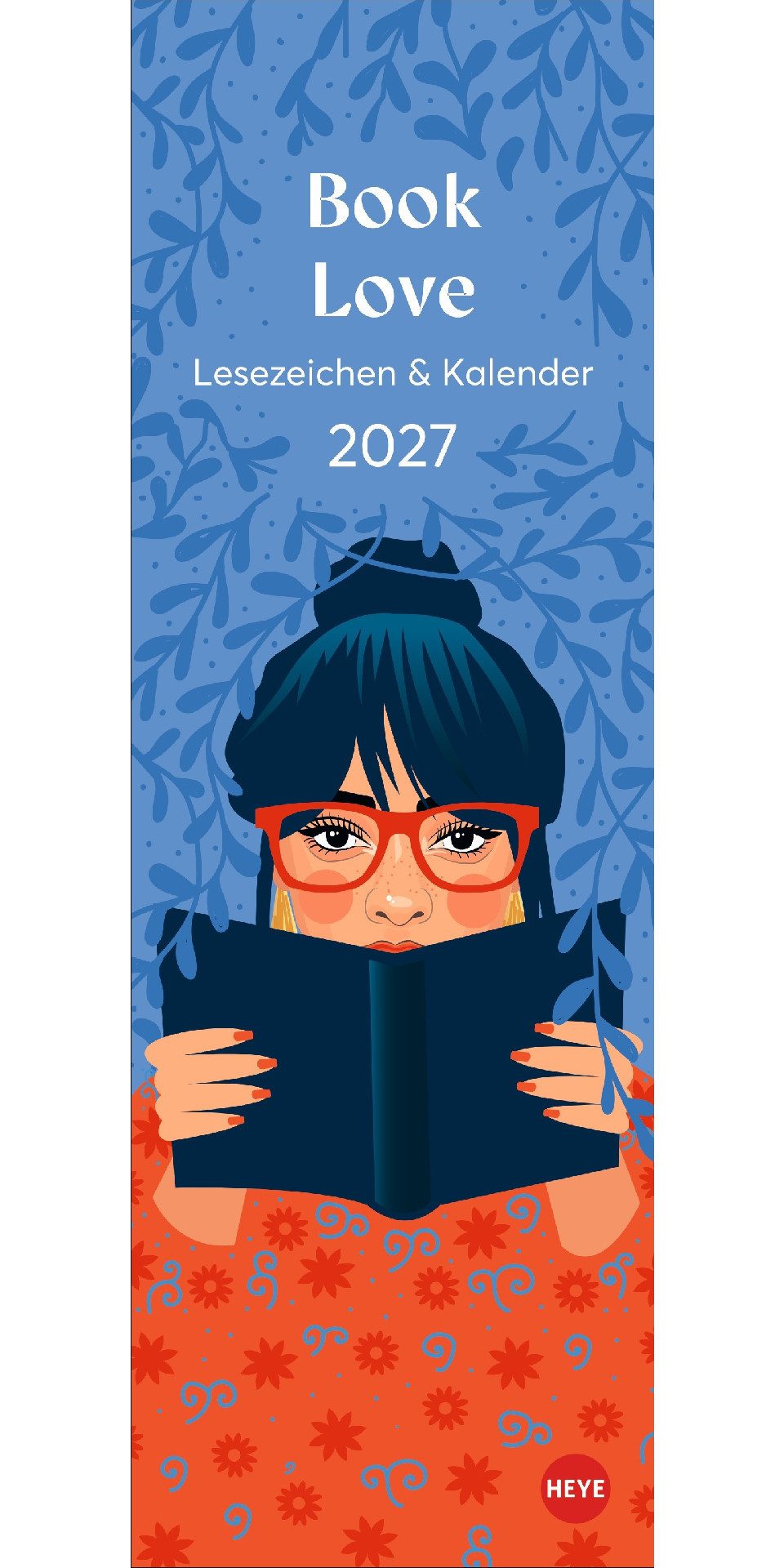 Lesezeichenkalender Book Love Lesezeichen & Kalender 2027