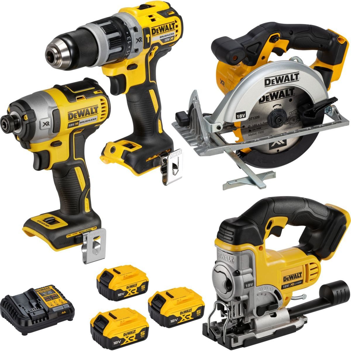 DeWalt Bohrschrauber DCK551P3T-QW Akku-Werkzeugset günstig online kaufen