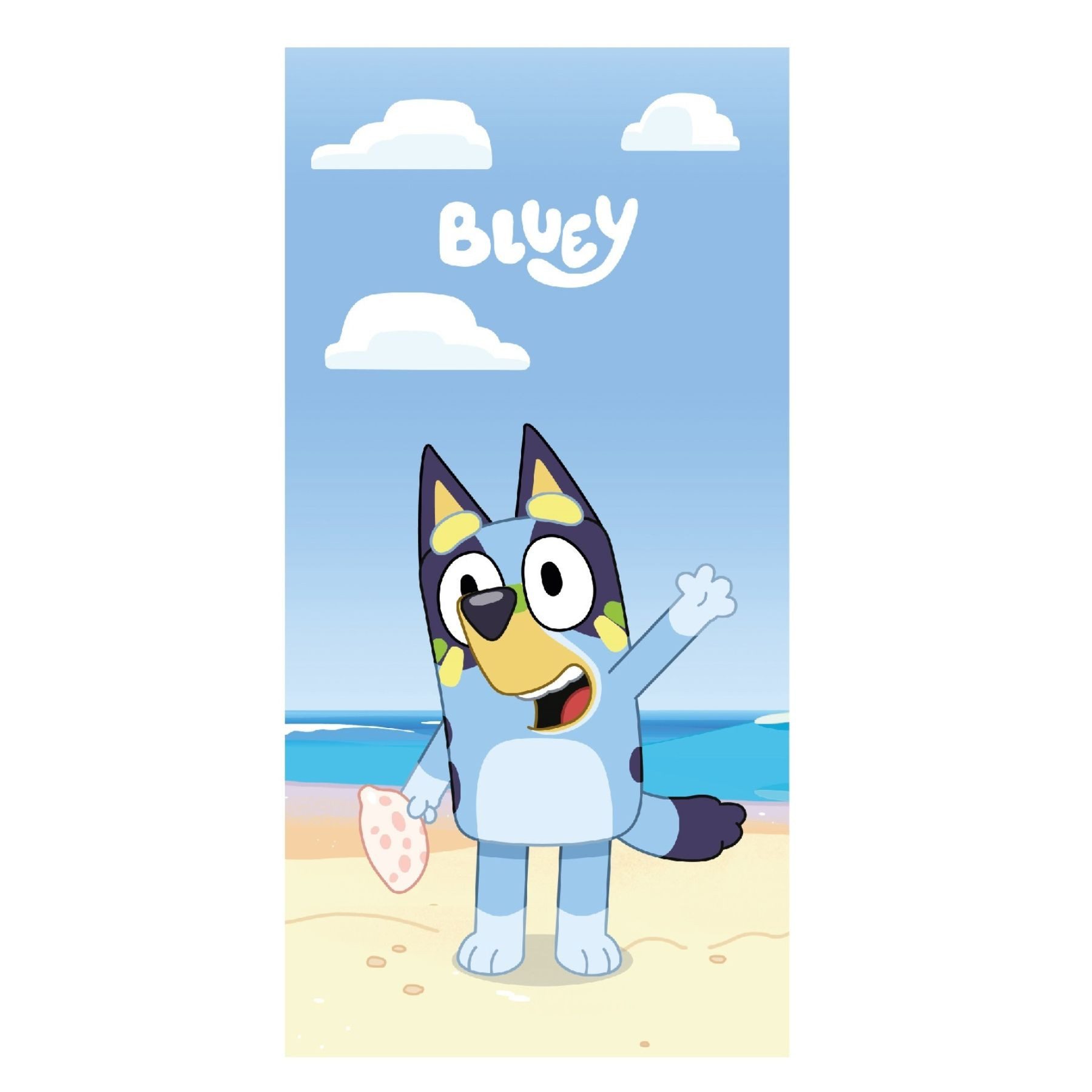 Bluey Strandtuch Frottee Badetuch mit Premium günstig online kaufen