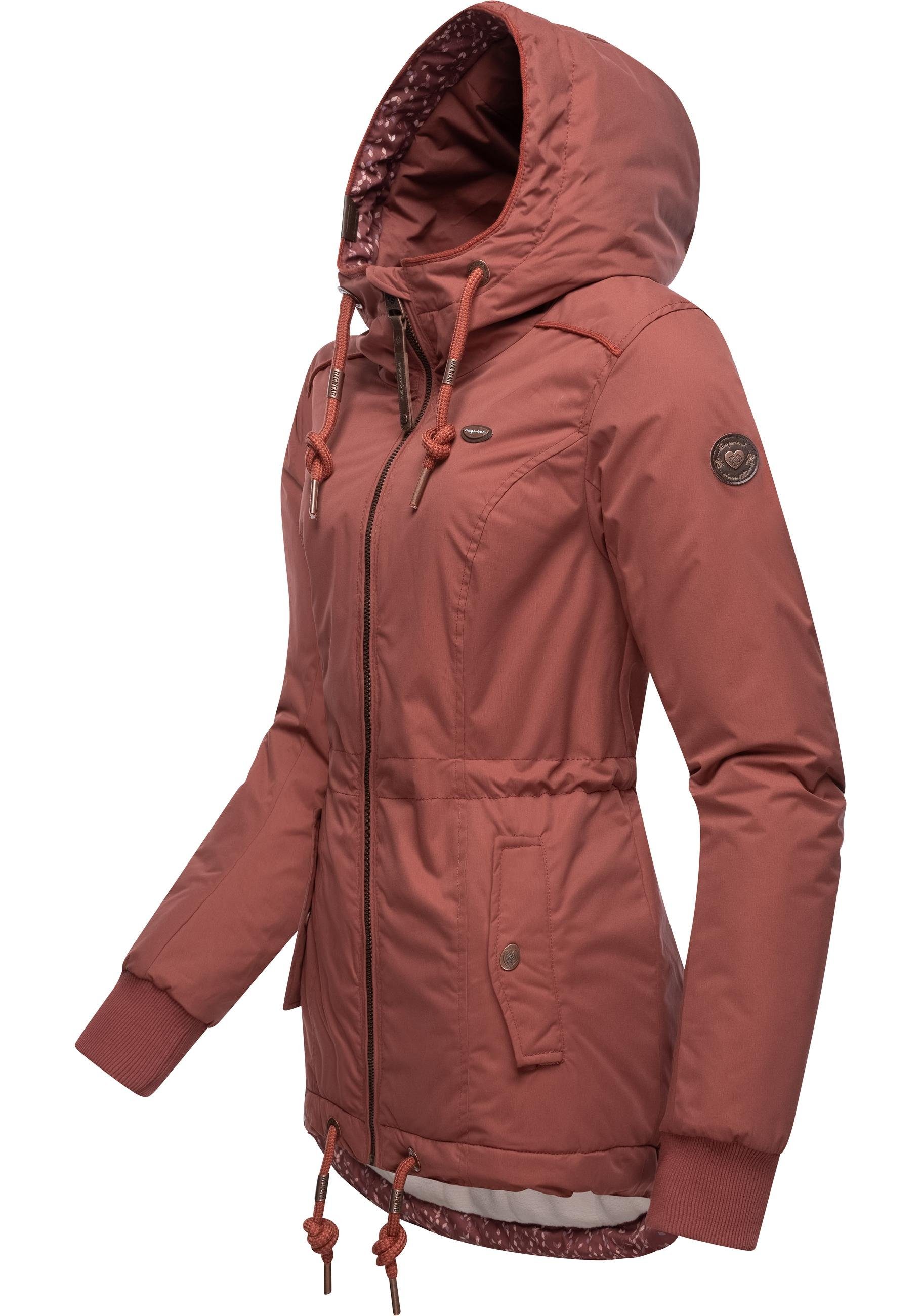 Ragwear Winterjacke YM-Danka stylische Winter Outdoorjacke mit Kapuze günstig online kaufen