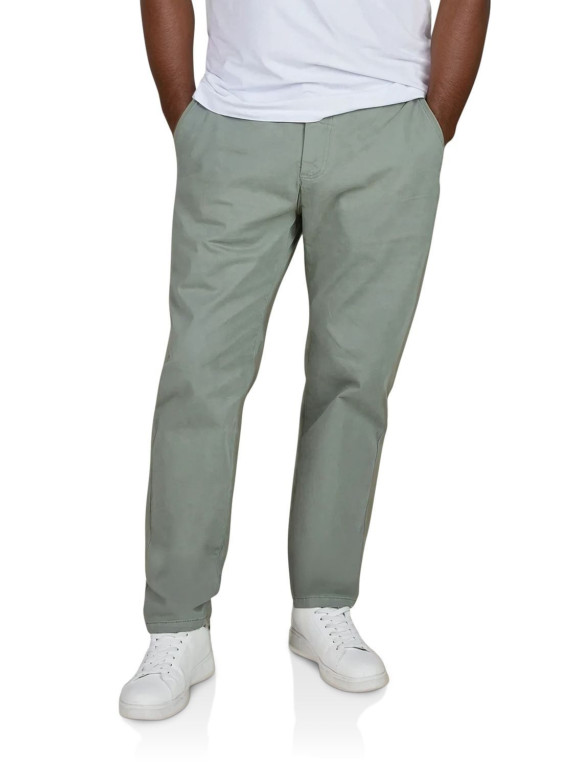 riverso Chinohose Herren Stoffhose RIVFiete Regular Fit Freizeithose mit Stretch