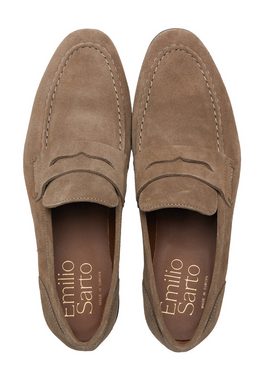 Emilio Sarto Loafer Mit Lederapplikation Loafer