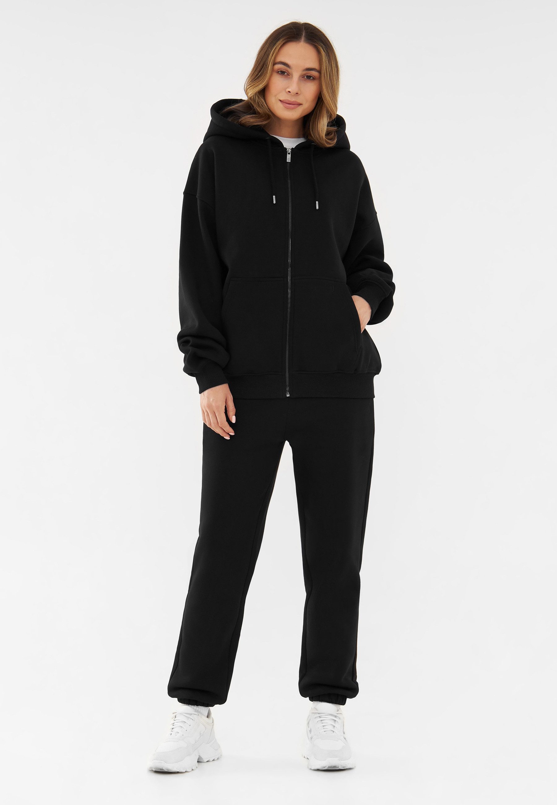 Johnny Urban Sweatjacke Caleb Oversize Sweatjacke (1-tlg) Kapuzenjacke aus dickem Stoff, weich und knitterfrei – Bild 5 von 5