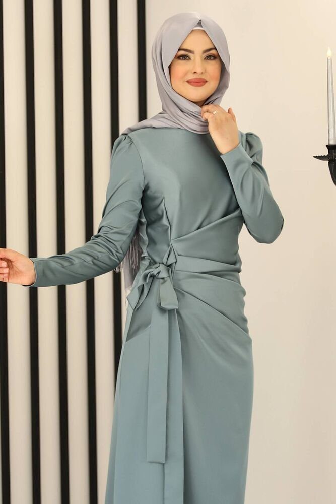 Modavitrini Tüllkleid Relax Abaya Abiye Damen günstig online kaufen