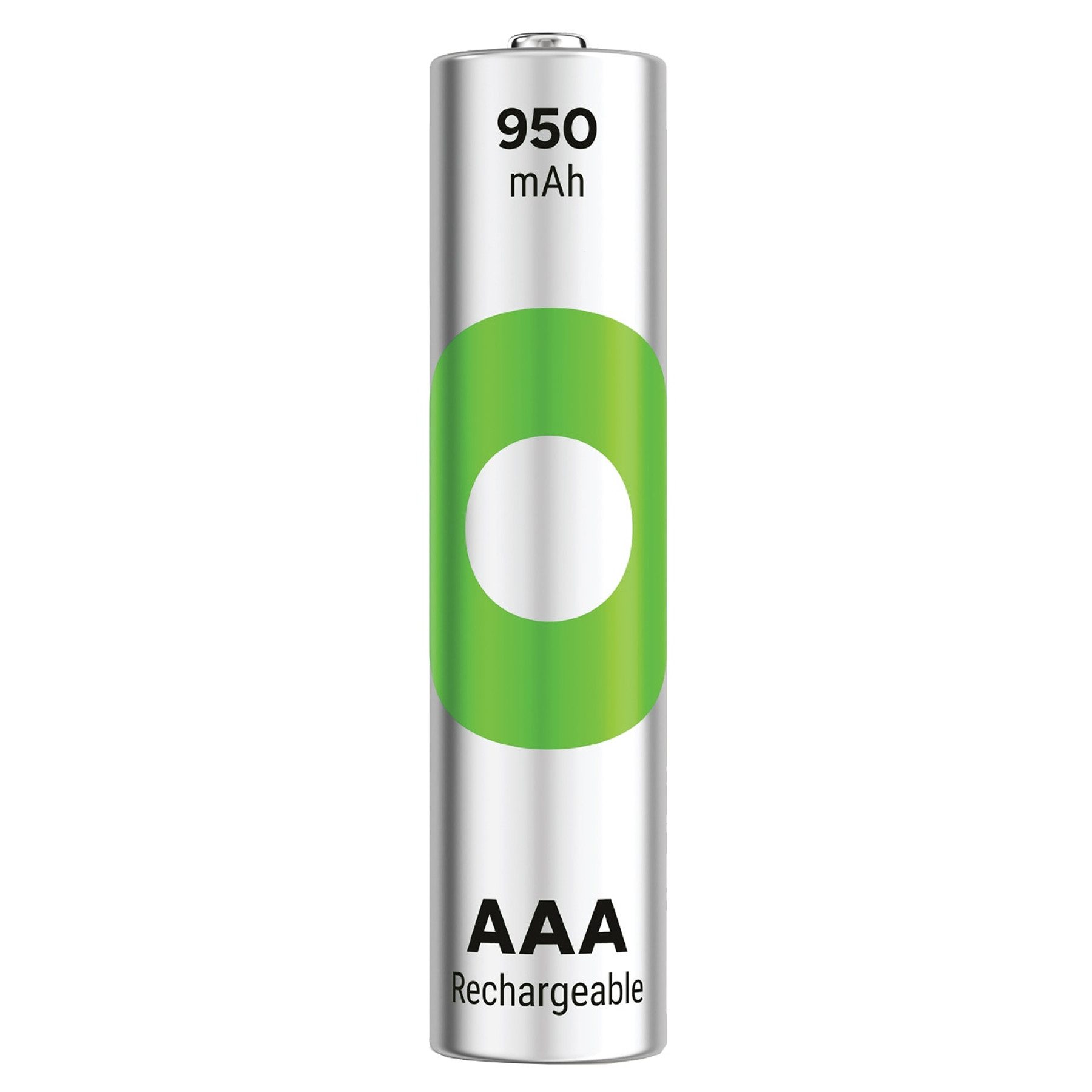 GP ReCyKO NiMH Akku Micro AAA, HR03 1,2V/950mAh, 4 Akku