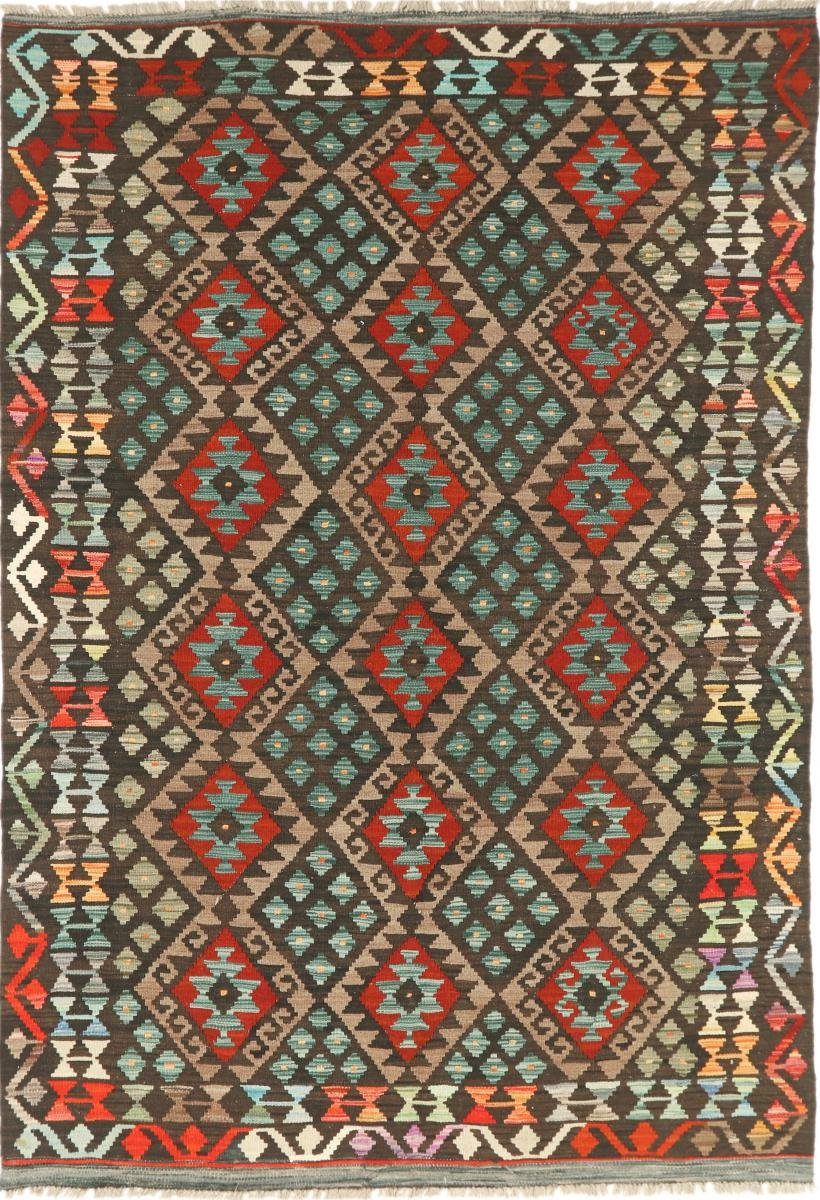 175x255 Heritage Moderner rechteckig, Handgewebter Orientteppich, Kelim Orientteppich mm Afghan 3 Höhe: Trading, Nain