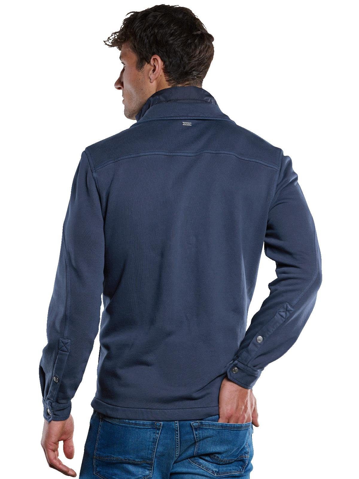 Engbers Sweatshirt Sweatjacke mit Nylon-Einsatz günstig online kaufen