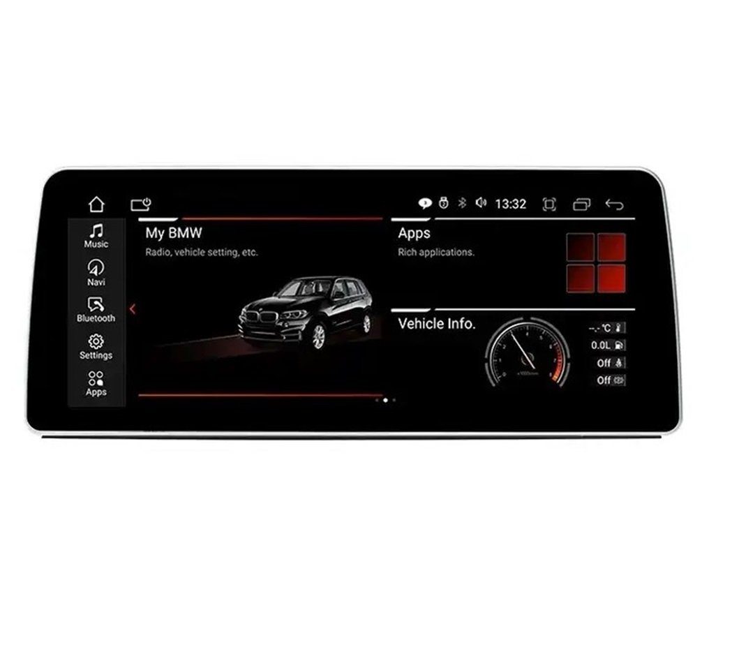 GABITECH Autoradio für BMW E60 E61 E63 E64 E90 E91 E92 E93 3/5 Series CCC Navi Autoradio (FM / AM-Radio, RDS, DAB+ Optional, Drahtlos Carplay und Android Auto. 12.3 Zoll Octa-Core)