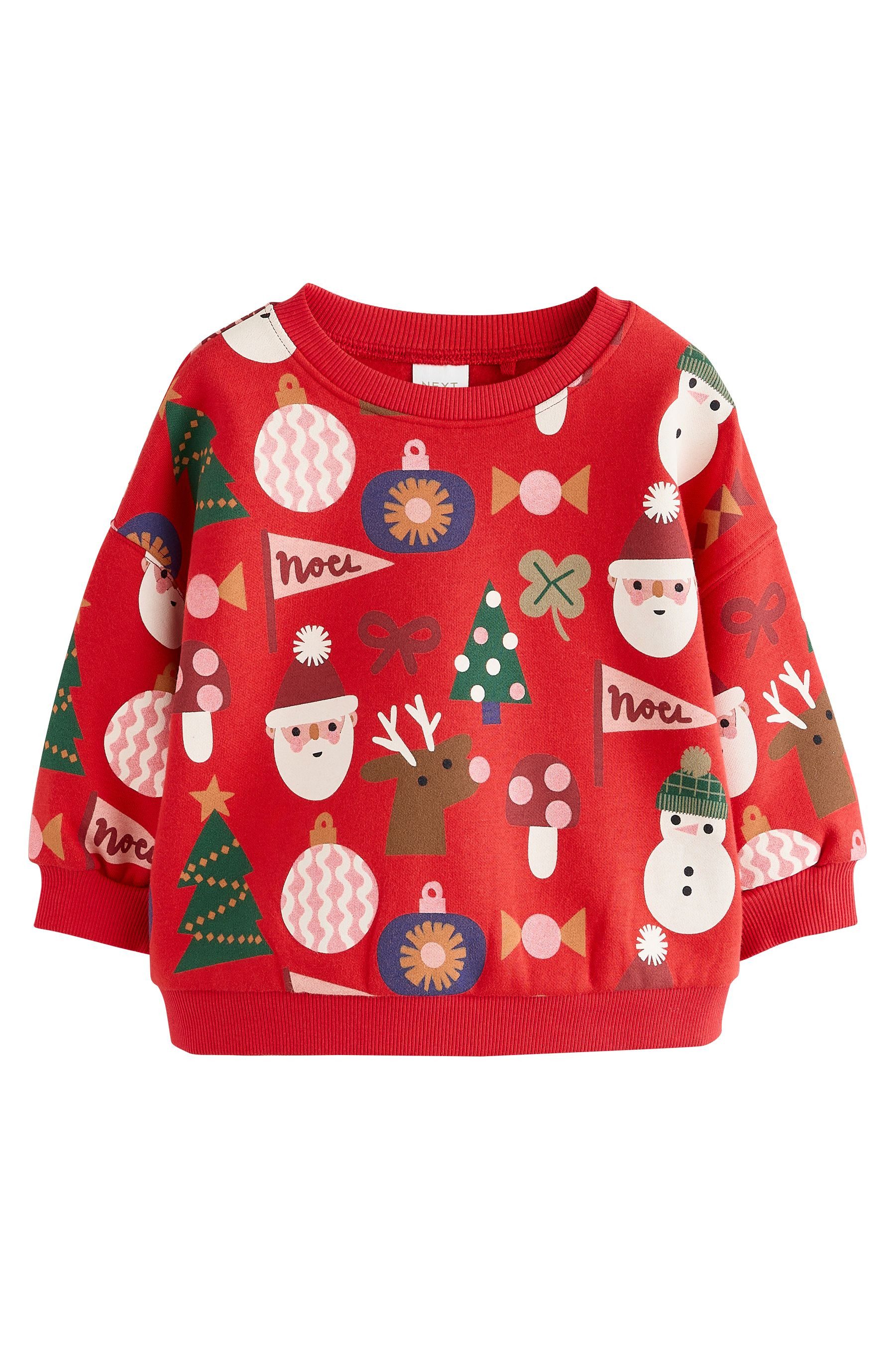 Next Sweater Sweatshirt mit Rundhalsausschnitt (1-tlg)