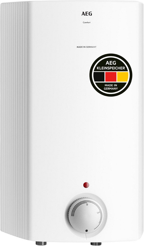 AEG Haustechnik Kleinspeicher Hoz 5 Comfort, Übertischboiler 5 Liter, Niederdruck, mit Stecker, niedriger Standby-Verbrauch