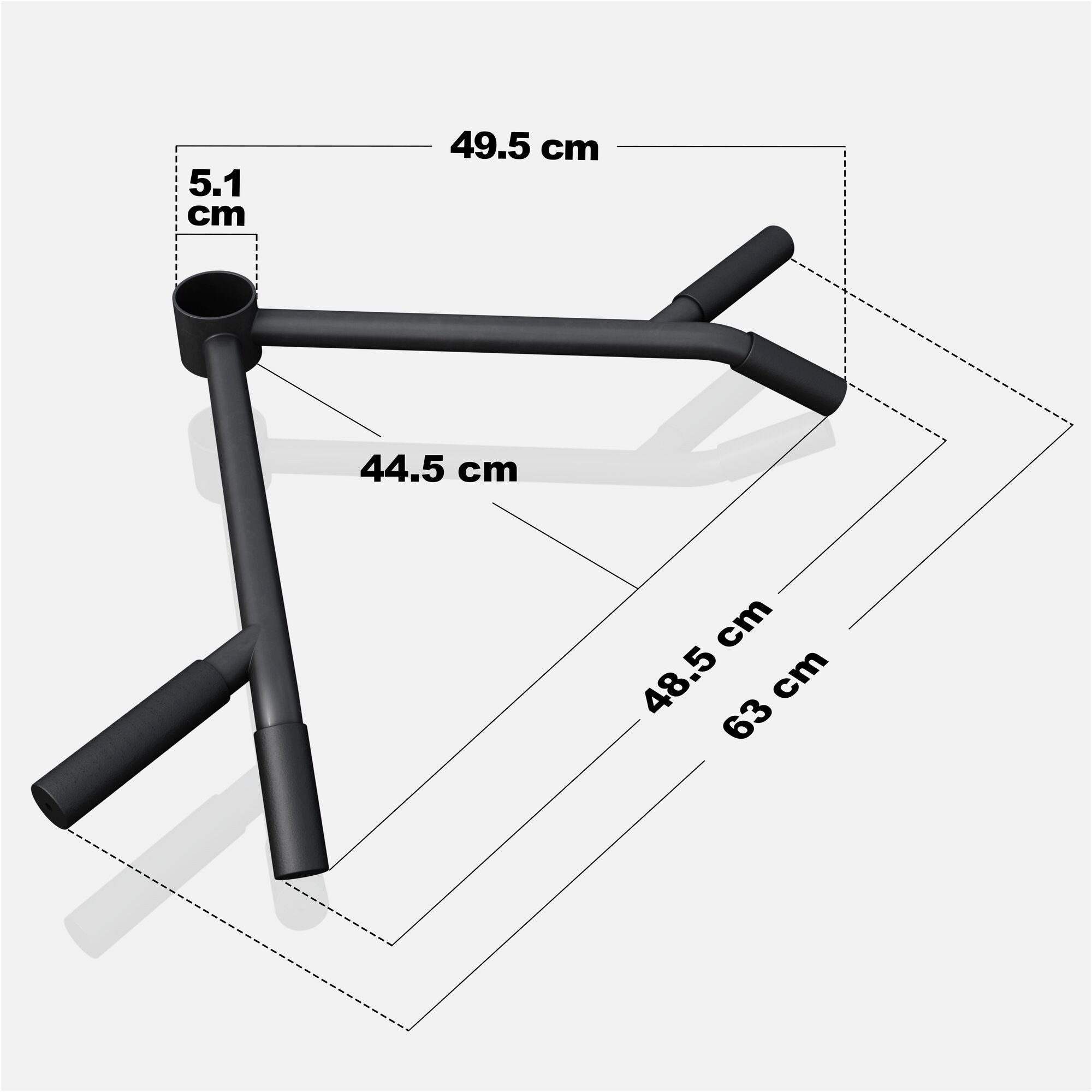 GORILLA SPORTS Zughilfe T-Bar Row Rudergriff (1-tlg)