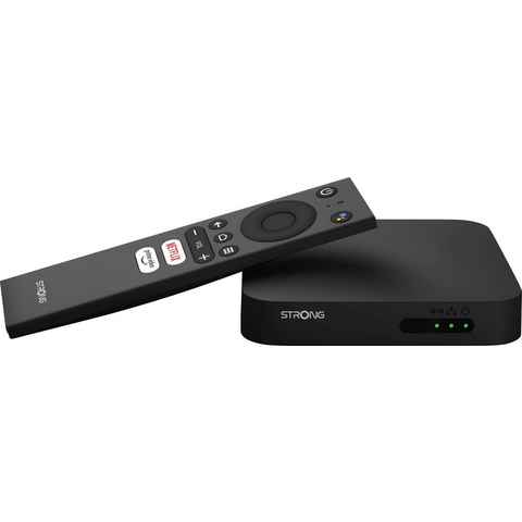 Strong Streaming-Box LEAP-S1+, 4K Android TV Box Netflix, Prime Video, Disney, Mit Zattoo Gutschein